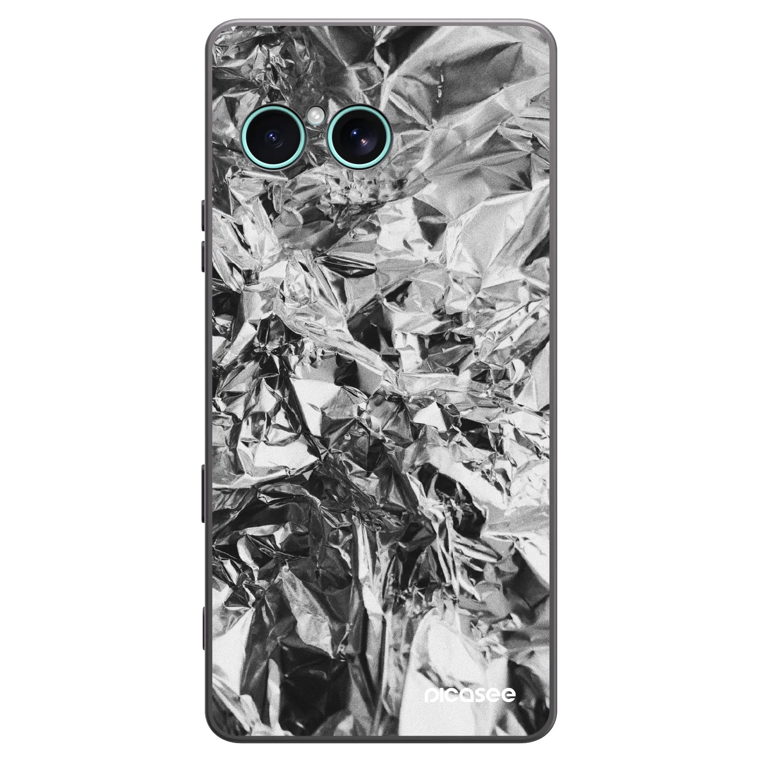 Picasee silikónový čierny obal pre Sony Xperia 10 VII - Chrome