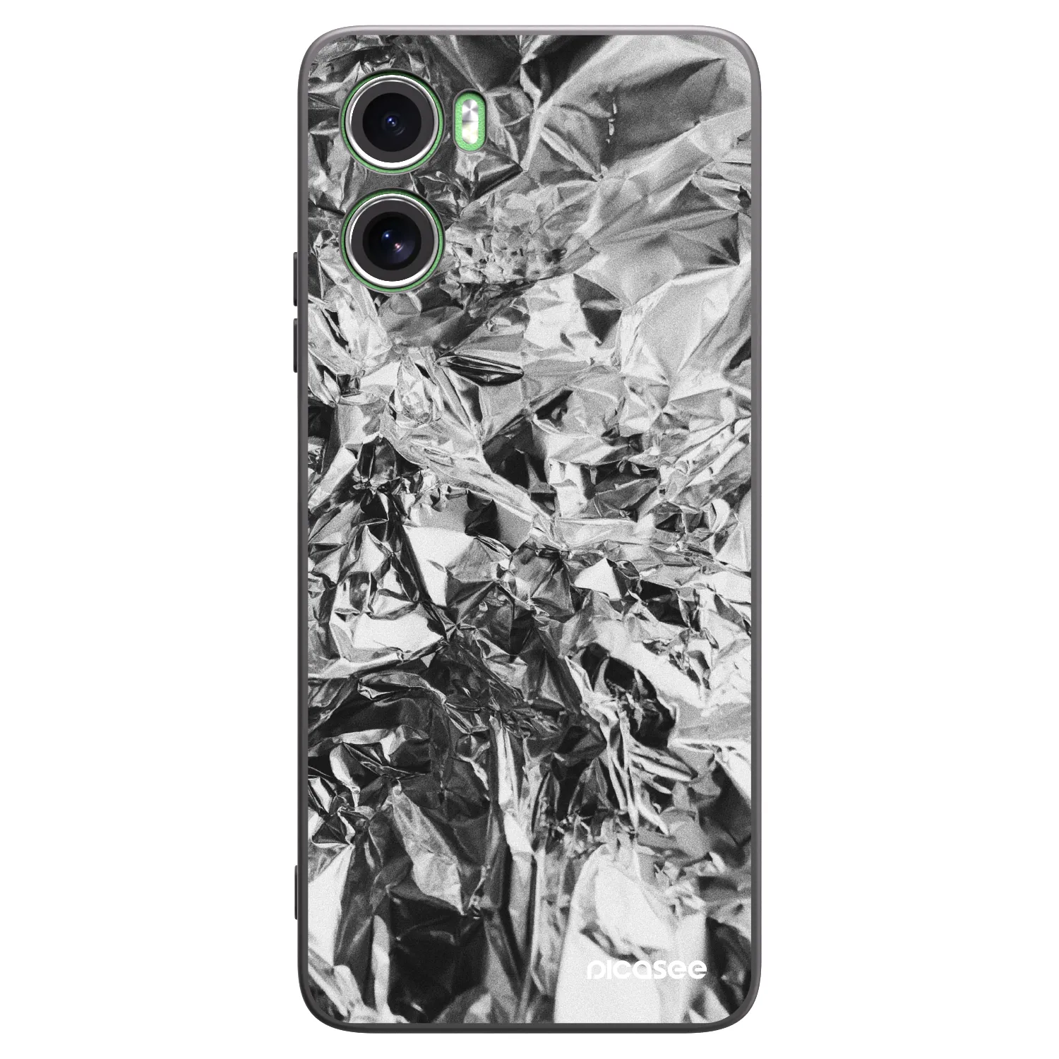 Picasee silikónový čierny obal pre Motorola Moto G06 - Chrome