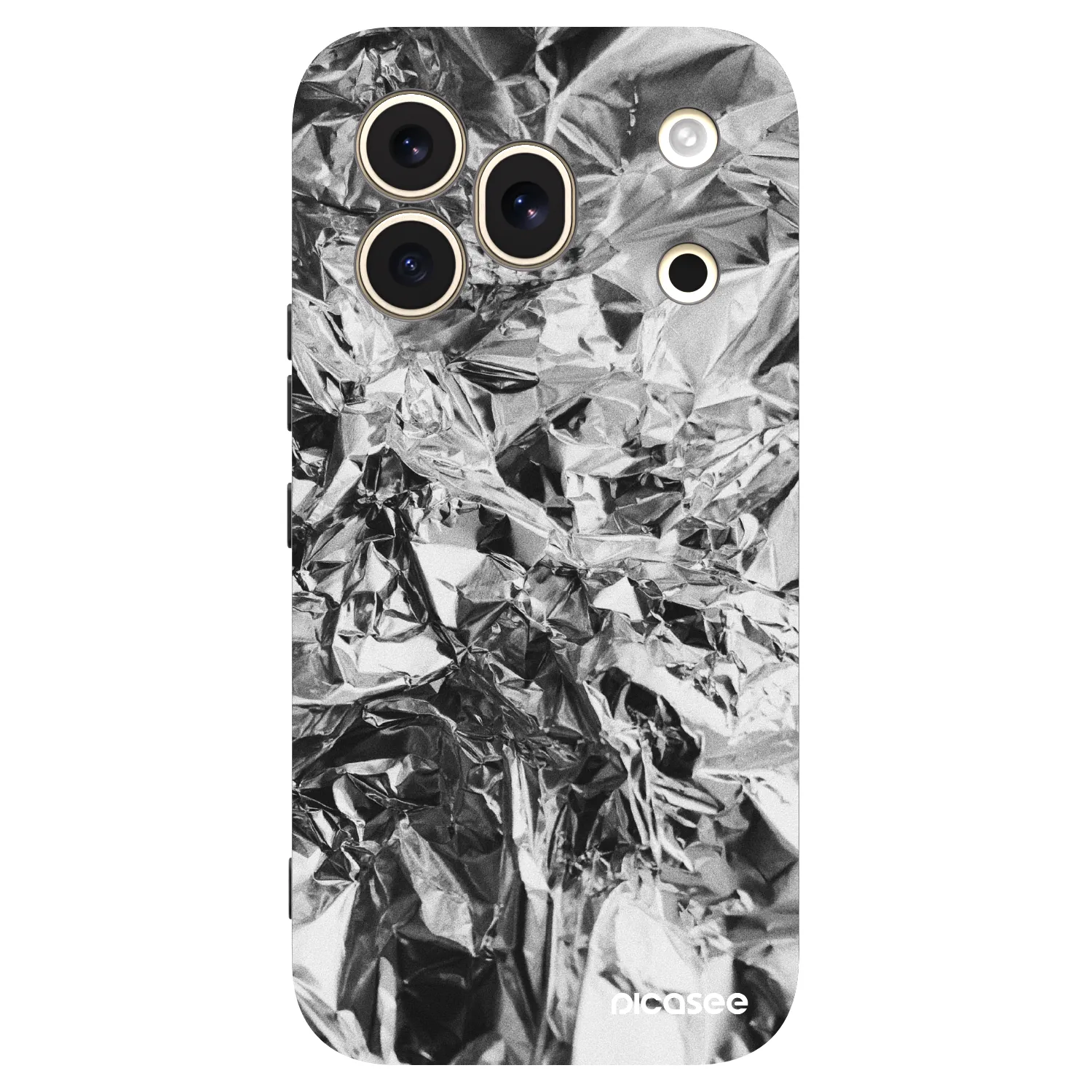 Picasee silikónový čierny obal pre Honor 600 Pro - Chrome
