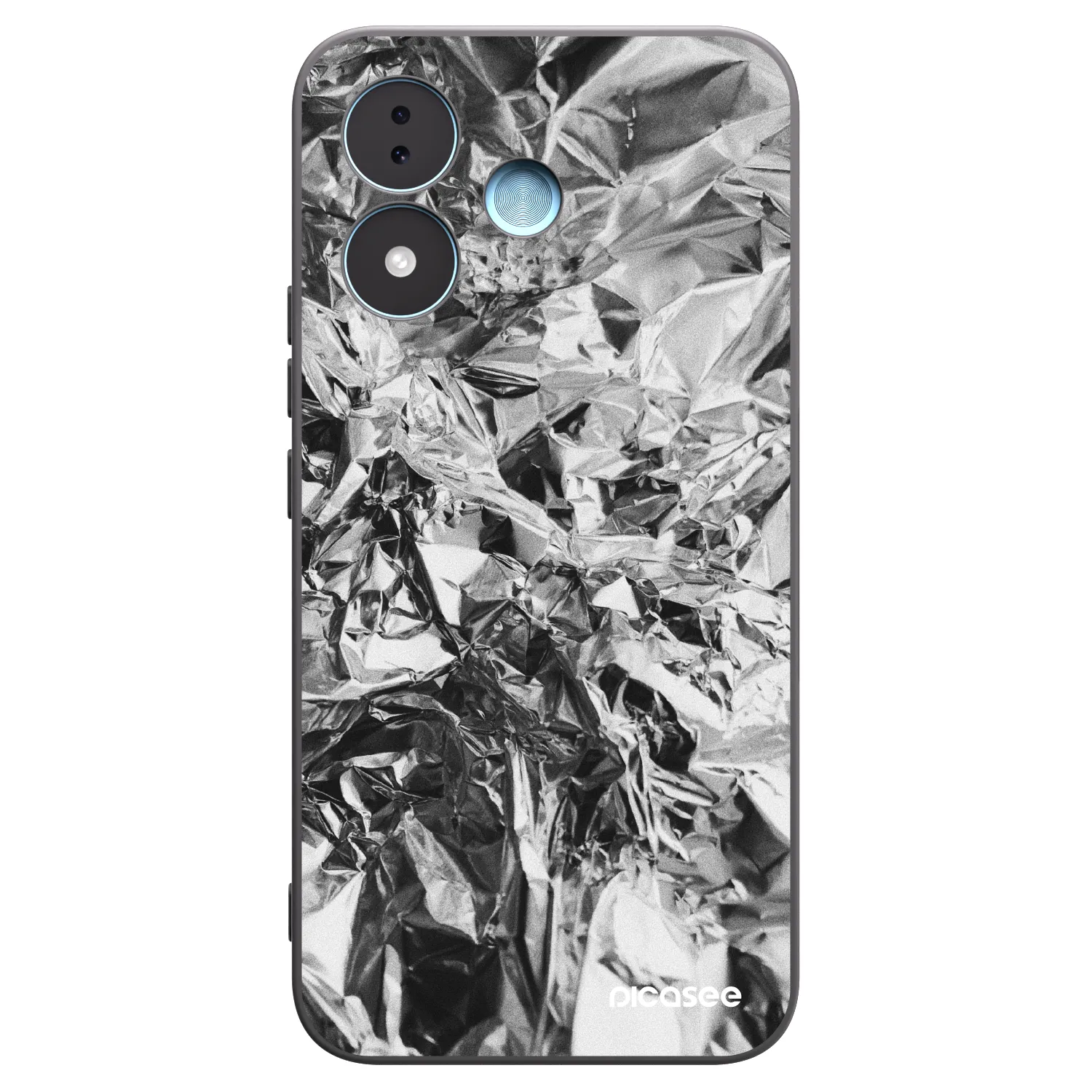 Picasee silikónový čierny obal pre Xiaomi Redmi Note 17 5G - Chrome