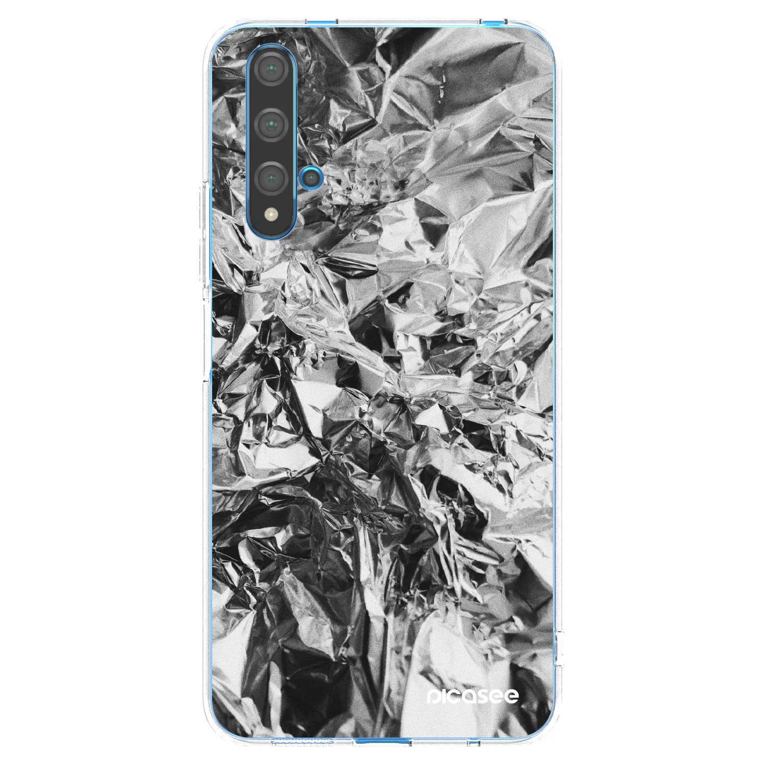 Picasee silikónový prehľadný obal pre Huawei Nova 5T - Chrome