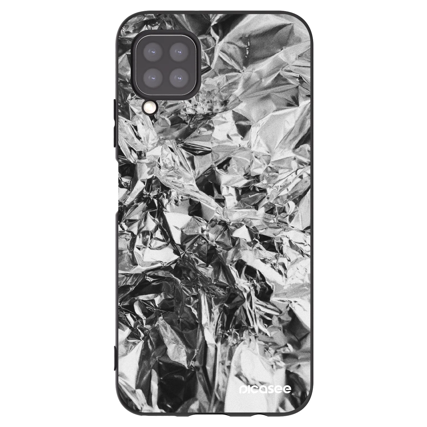 Picasee silikónový čierny obal pre Huawei P40 Lite - Chrome