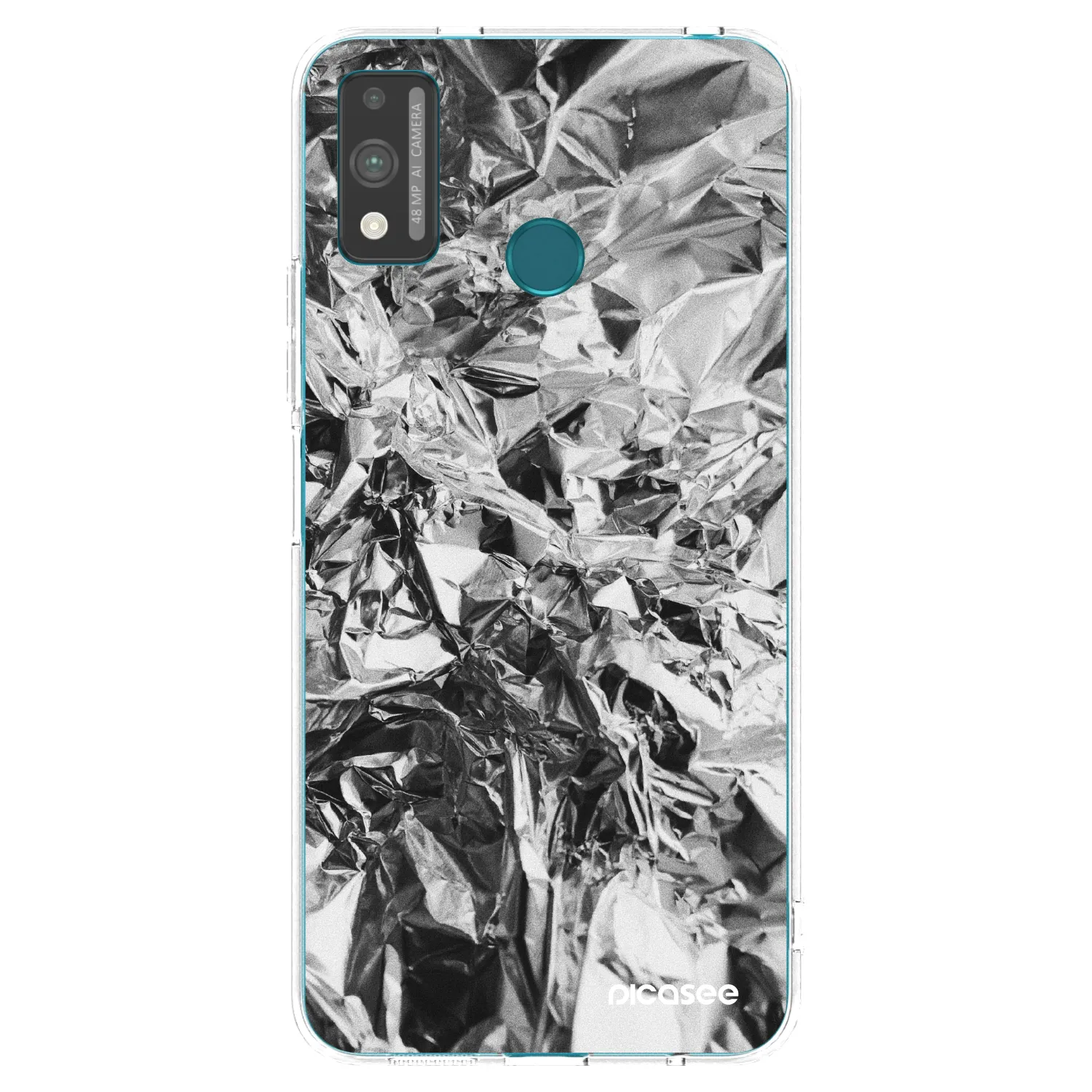 Picasee silikónový prehľadný obal pre Honor 9X Lite - Chrome
