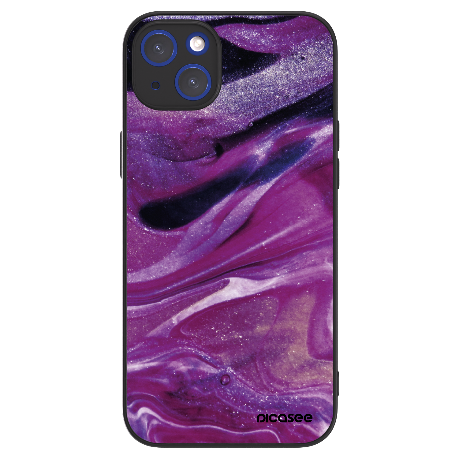 Picasee ULTIMATE CASE pro Apple iPhone 14 Plus - Purple glitter