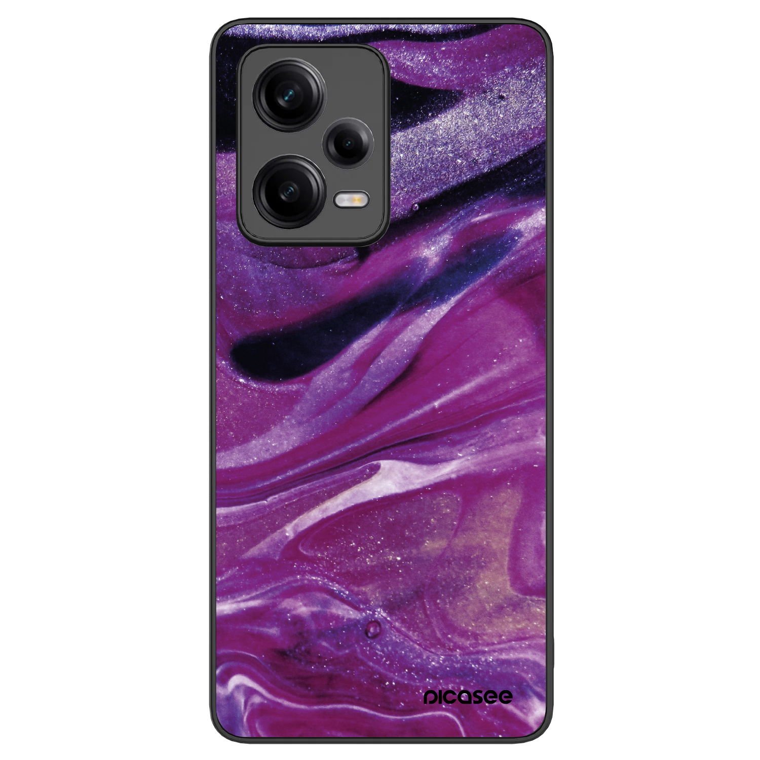 Picasee ULTIMATE CASE pro Xiaomi Redmi Note 12 Pro 5G - Purple glitter