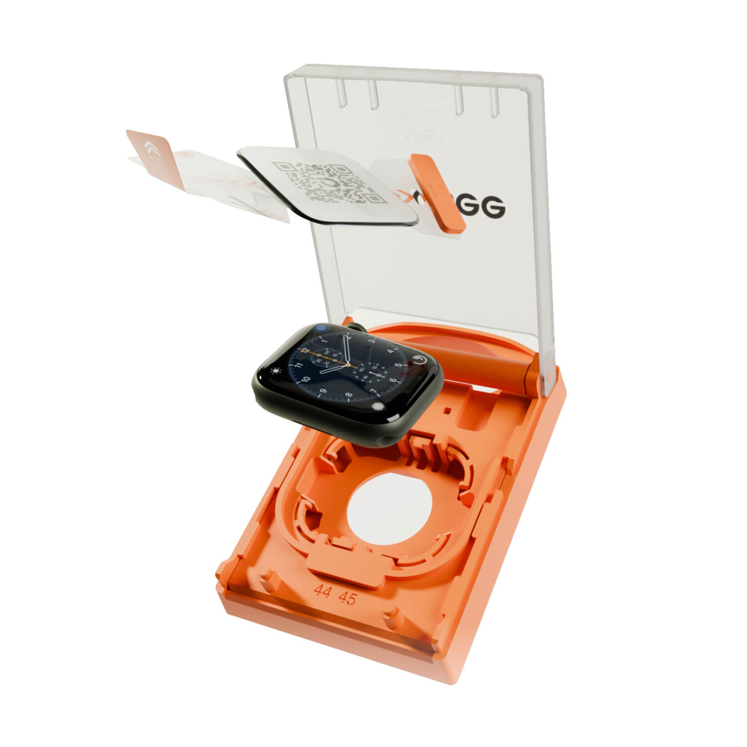 Picasee ULTIMATE ochranné sklo pre Apple Watch 45 mm (9.series) vrátane aplikátora