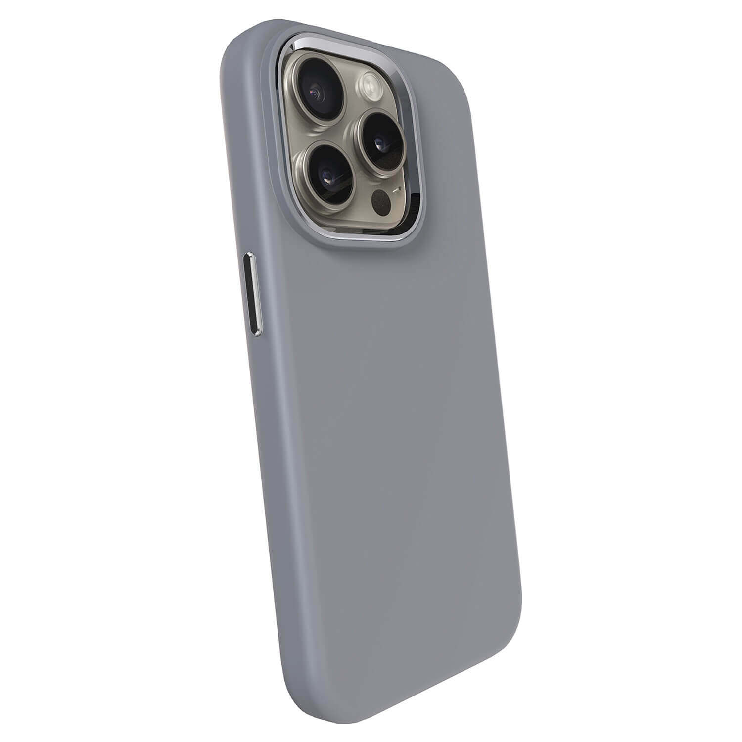 Picasee Premium case s MagSafe pro Apple iPhone 16 Pro - Vlastné gravírovanie - Šedá