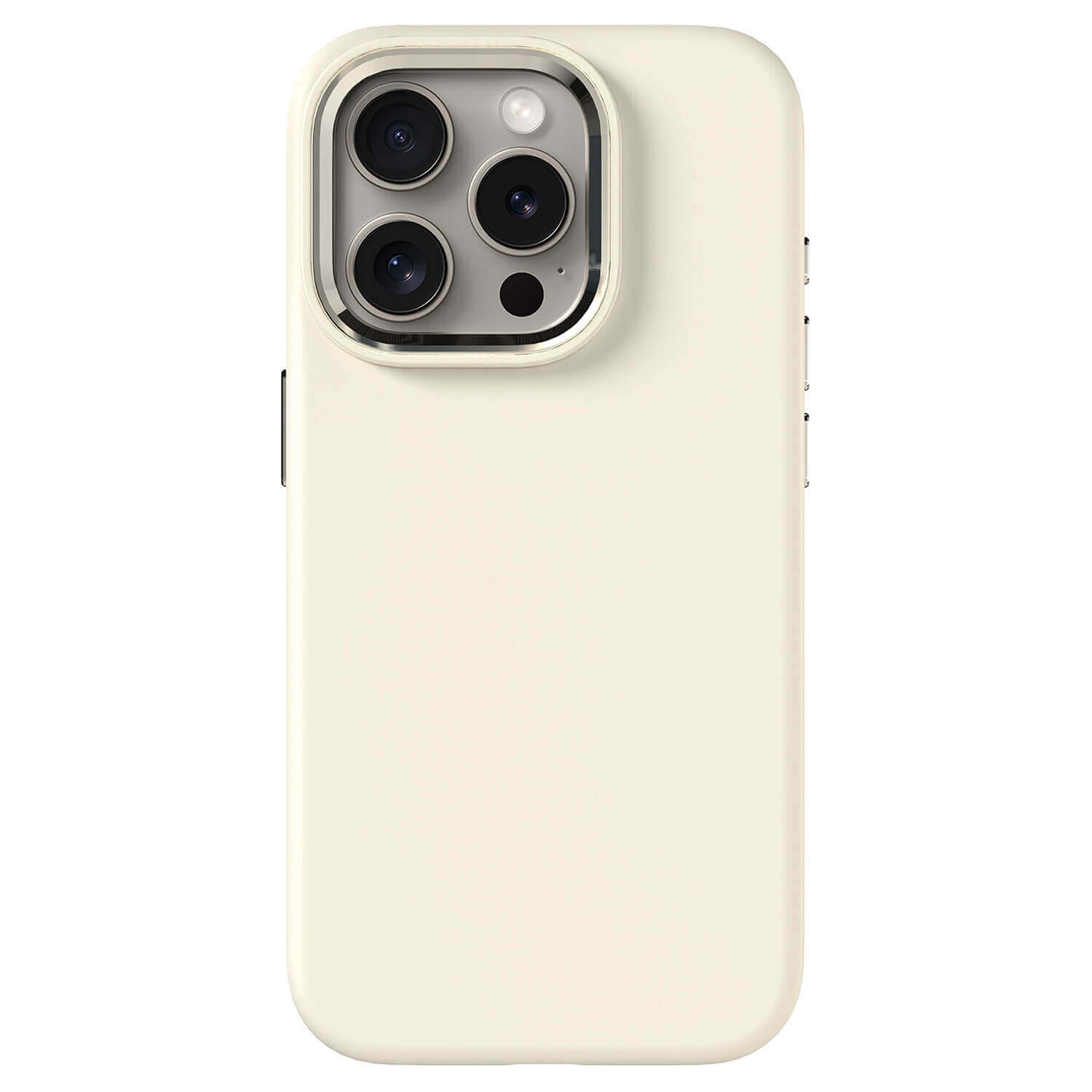 Picasee Premium case s MagSafe pro Apple iPhone 16 Pro - Vlastné gravírovanie - Béžová