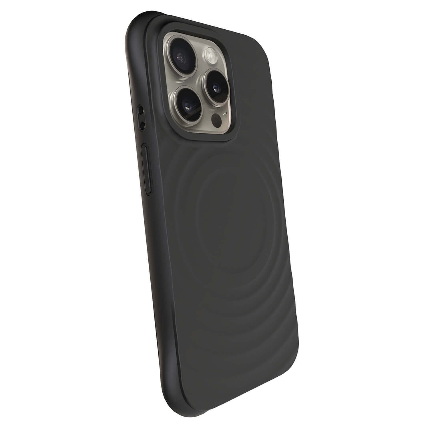Picasee Shock-proof case s MagSafe Apple iPhone 16 Pro - Vlastné gravírovanie - Čierna