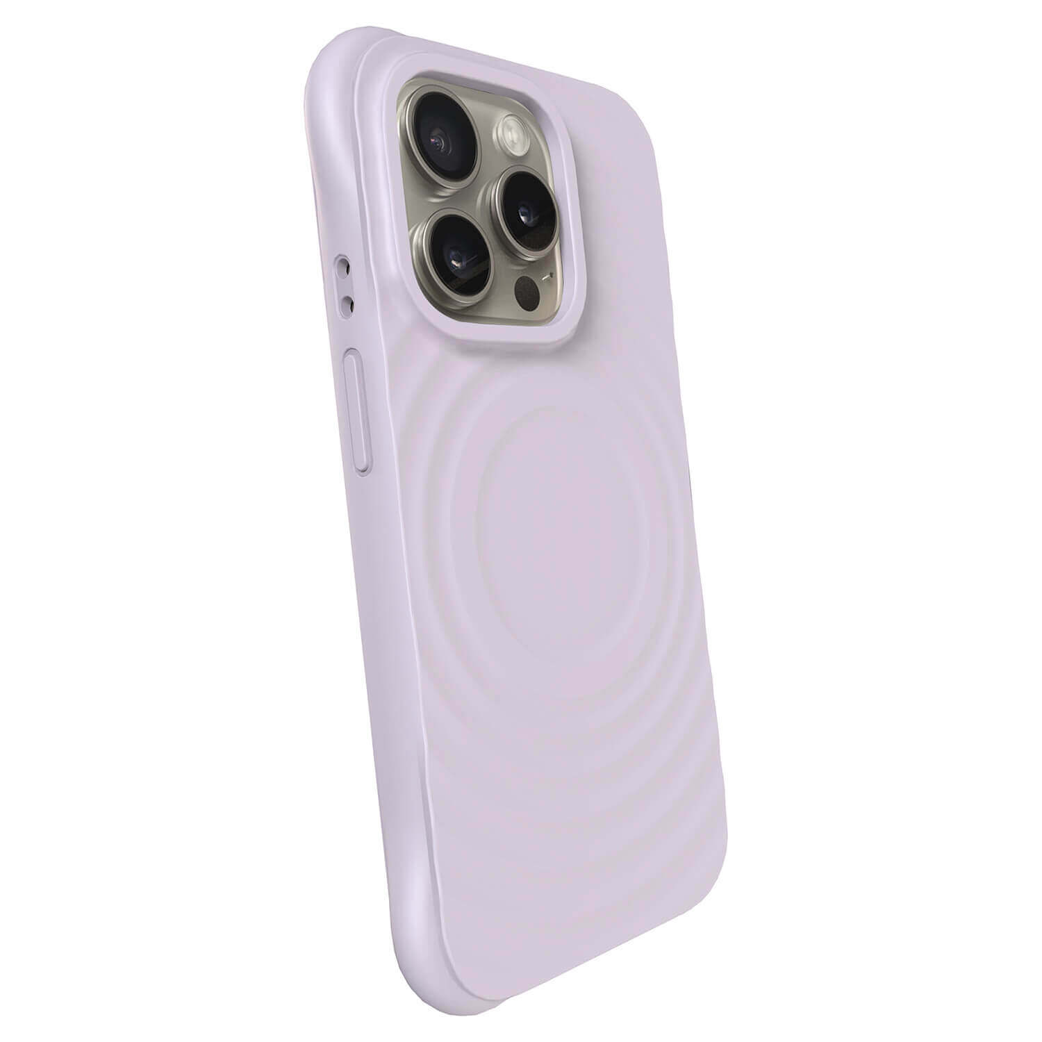 Picasee Shock-proof case s MagSafe Apple iPhone 16 Pro - Vlastné gravírovanie - Fialová