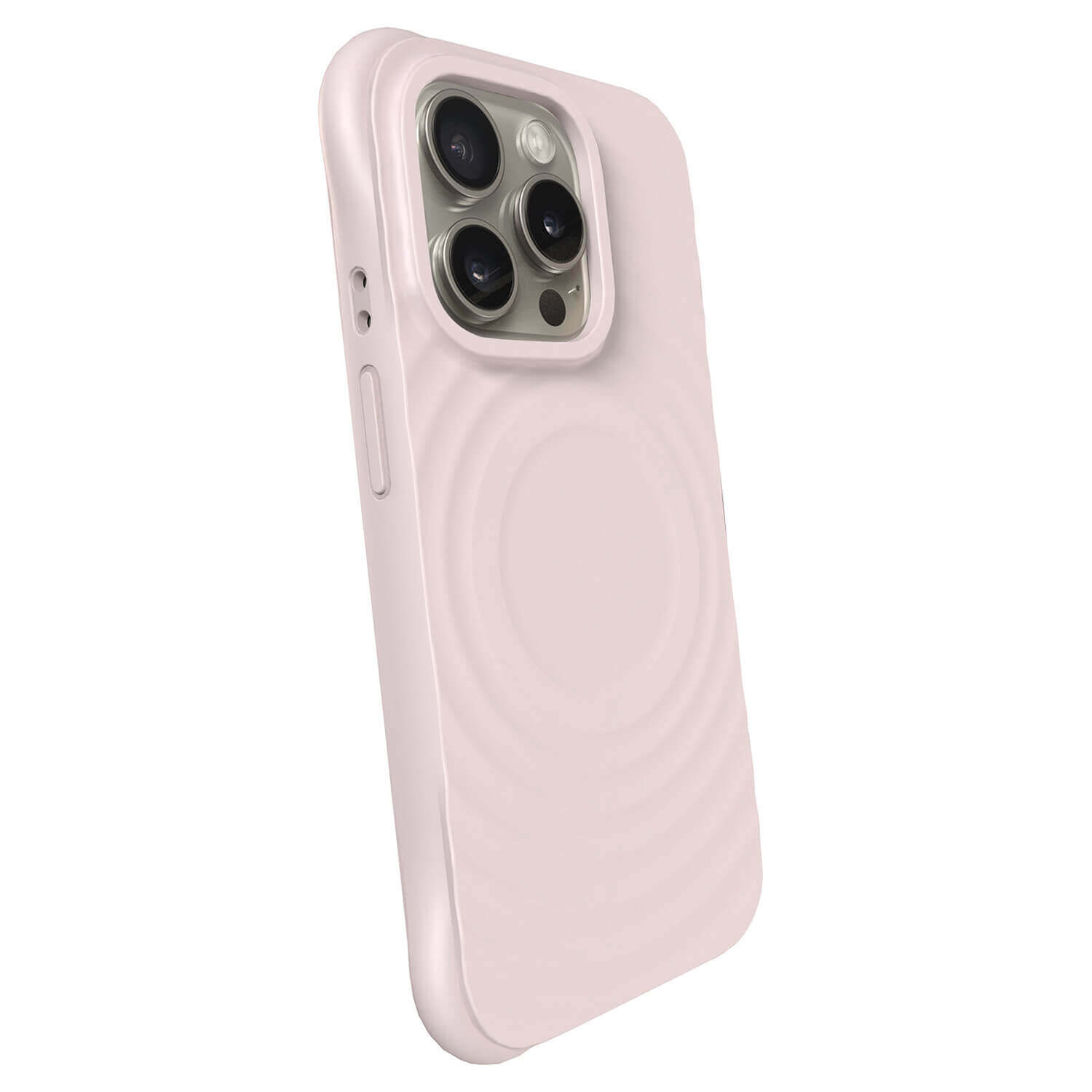Picasee Shock-proof case s MagSafe Apple iPhone 16 Pro - Vlastné gravírovanie - Ružová