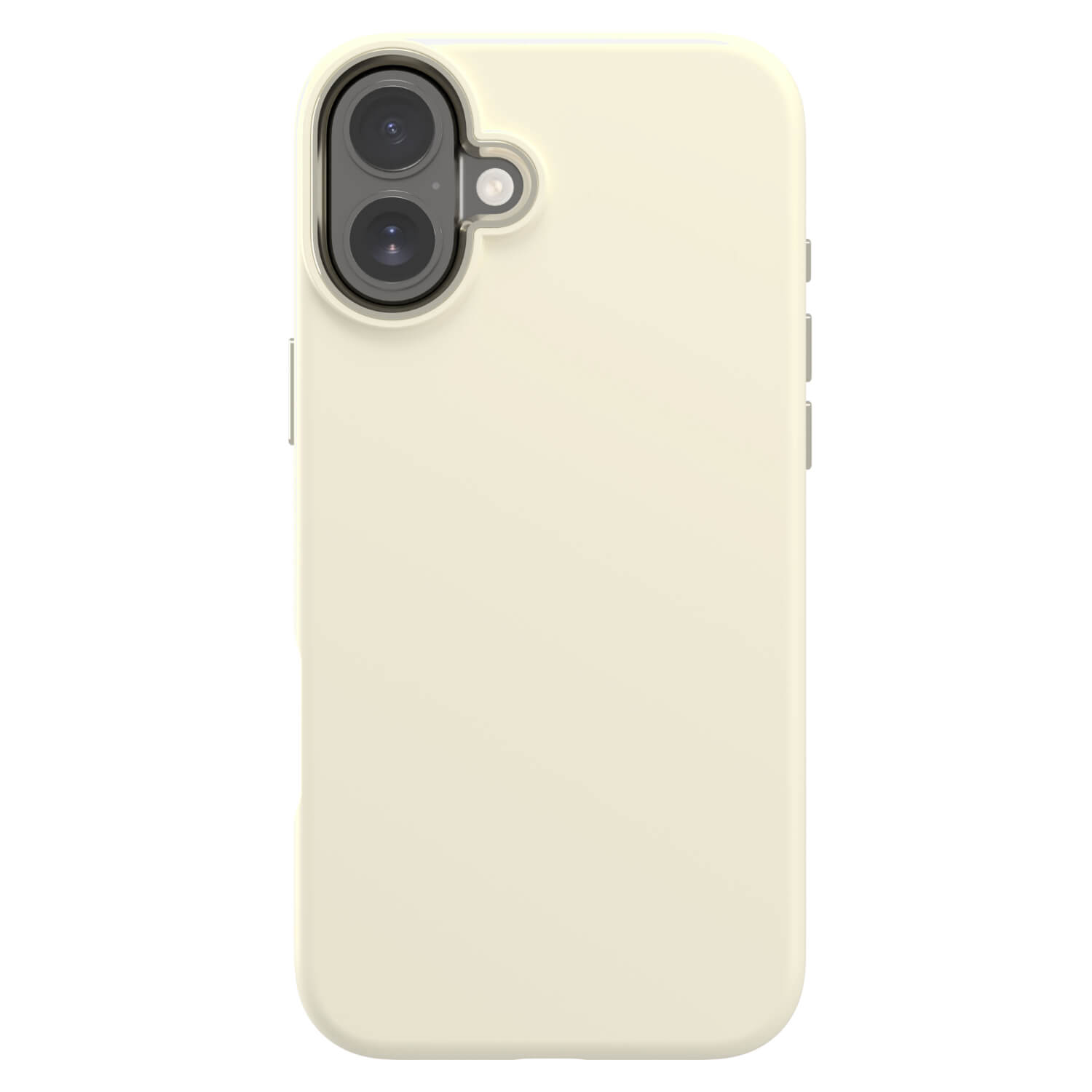 Picasee Premium case s MagSafe pro Apple iPhone 16 - Vlastné gravírovanie - Béžová