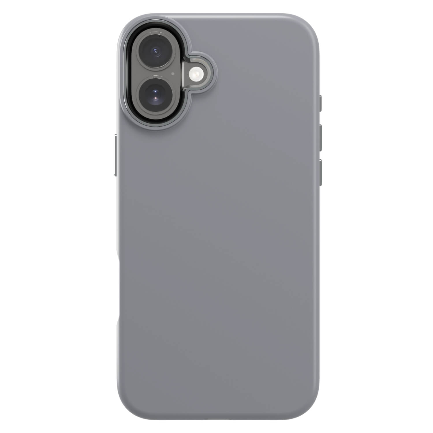 Picasee Premium case s MagSafe pro Apple iPhone 16 - Vlastné gravírovanie - Šedá