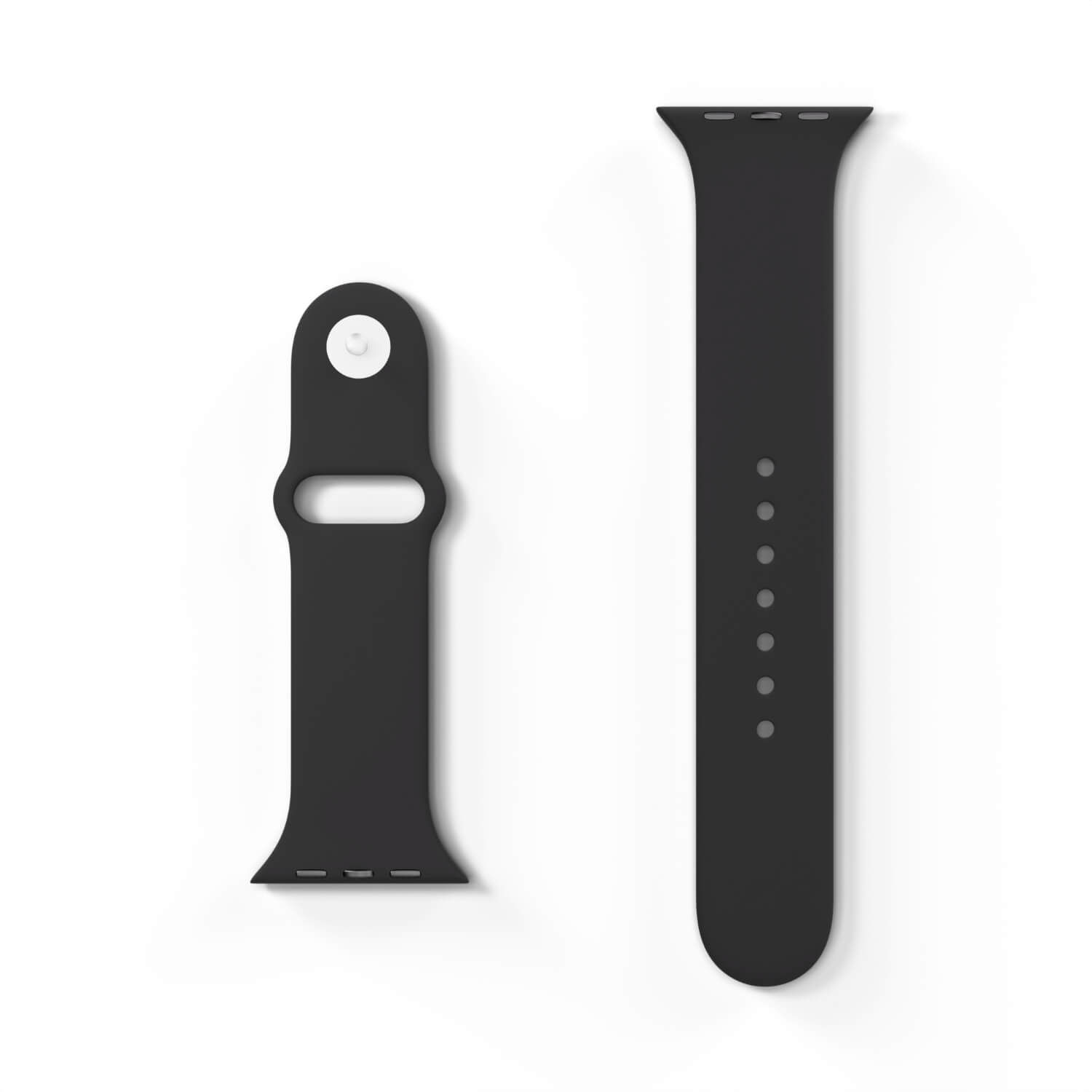 Picasee Opasok s gravírovaním pre Apple Watch 45 mm (9.series) - Čierna