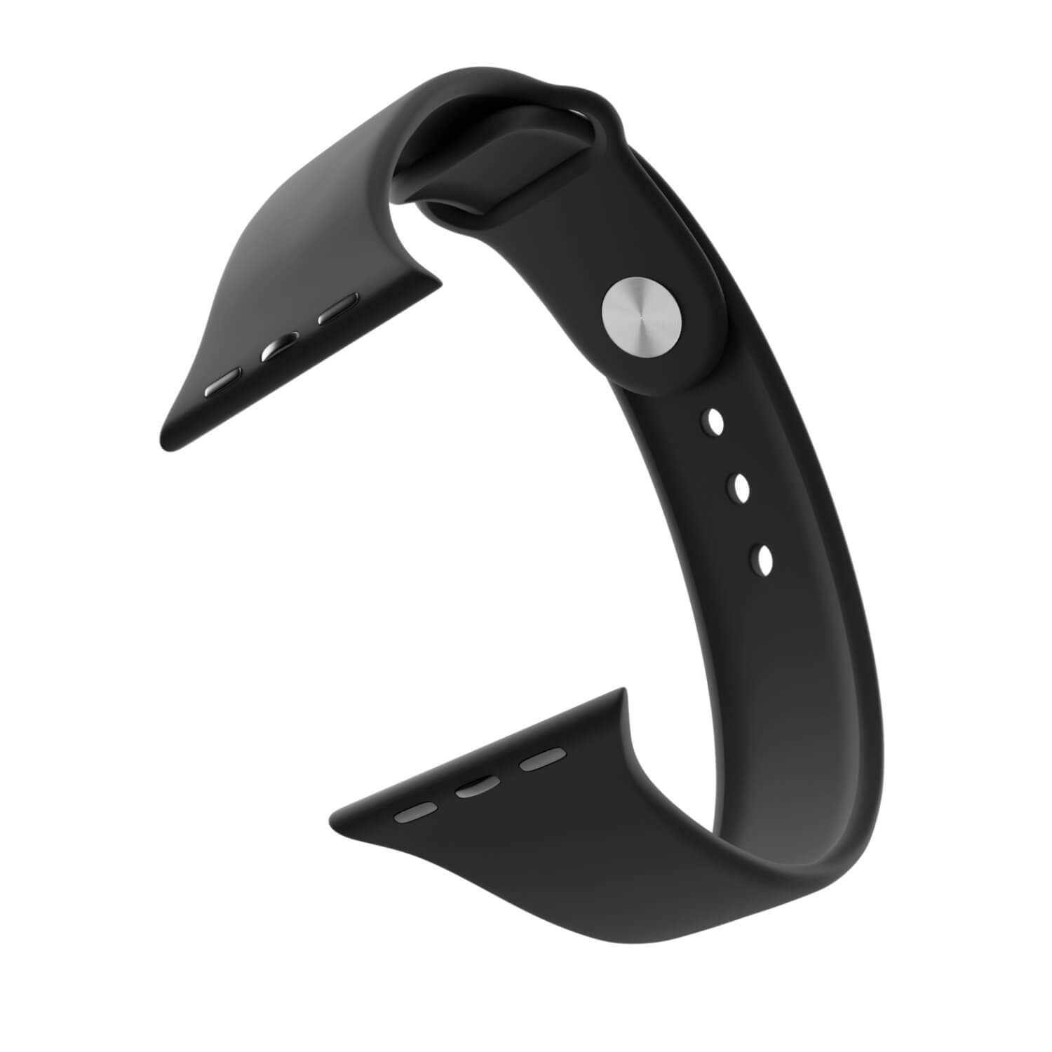 Opasok s gravírovaním pre Apple Watch 40 mm (5.series) - Čierna