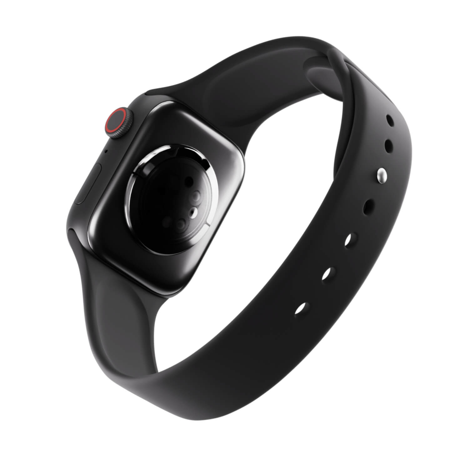 Opasok s gravírovaním pre Apple Watch 40 mm (5.series) - Čierna
