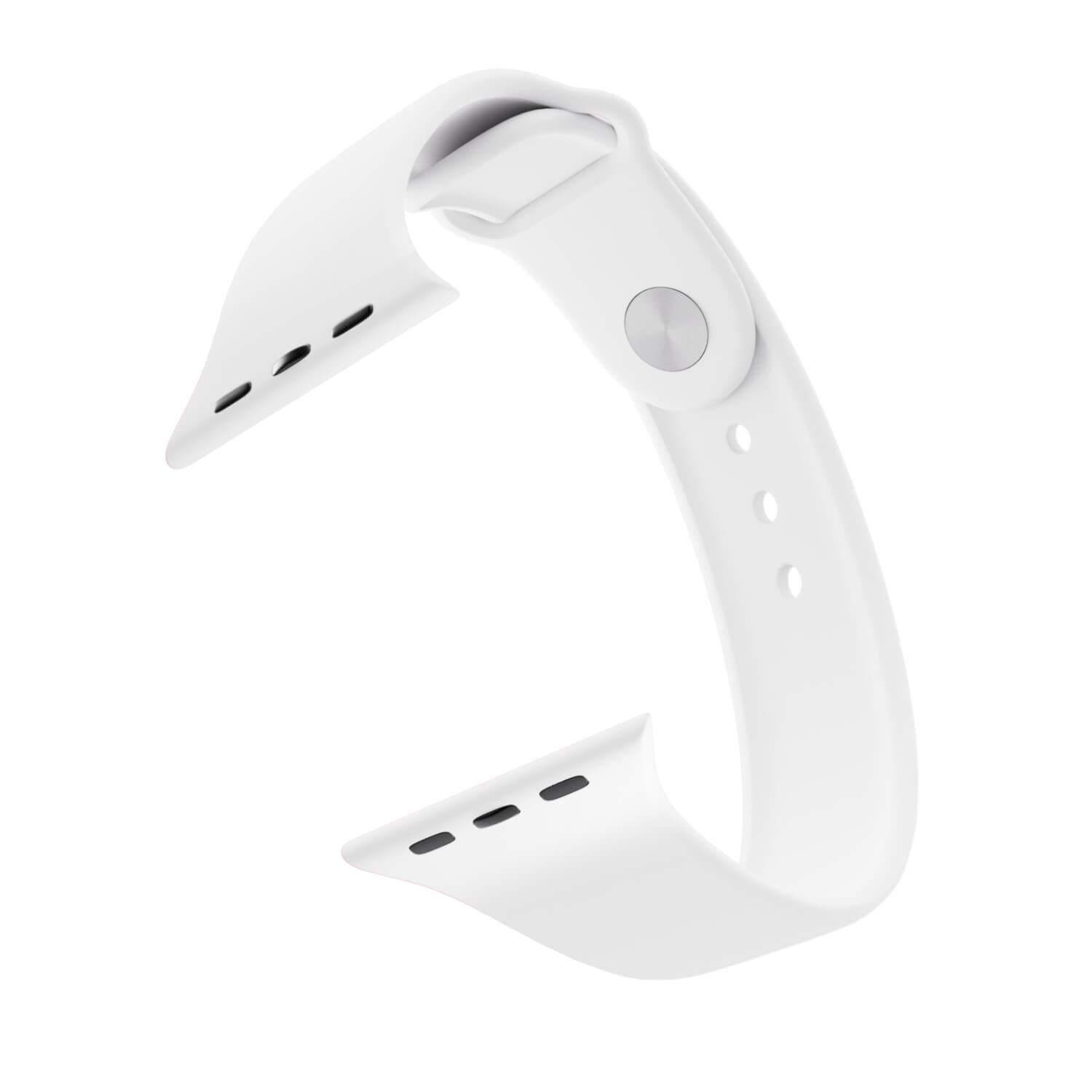Opasok s gravírovaním pre Apple Watch 42 mm (10.series) - Biela
