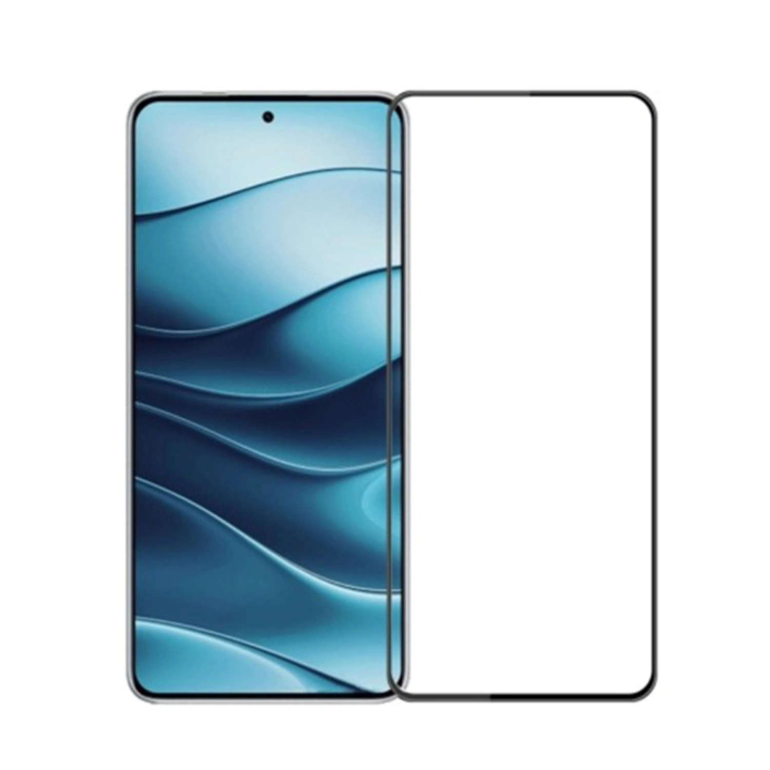 3x Picasee 3D ochranné tvrdené sklo s rámčekom pre Xiaomi Redmi Note 14S - čierné - 2+1 zdarma