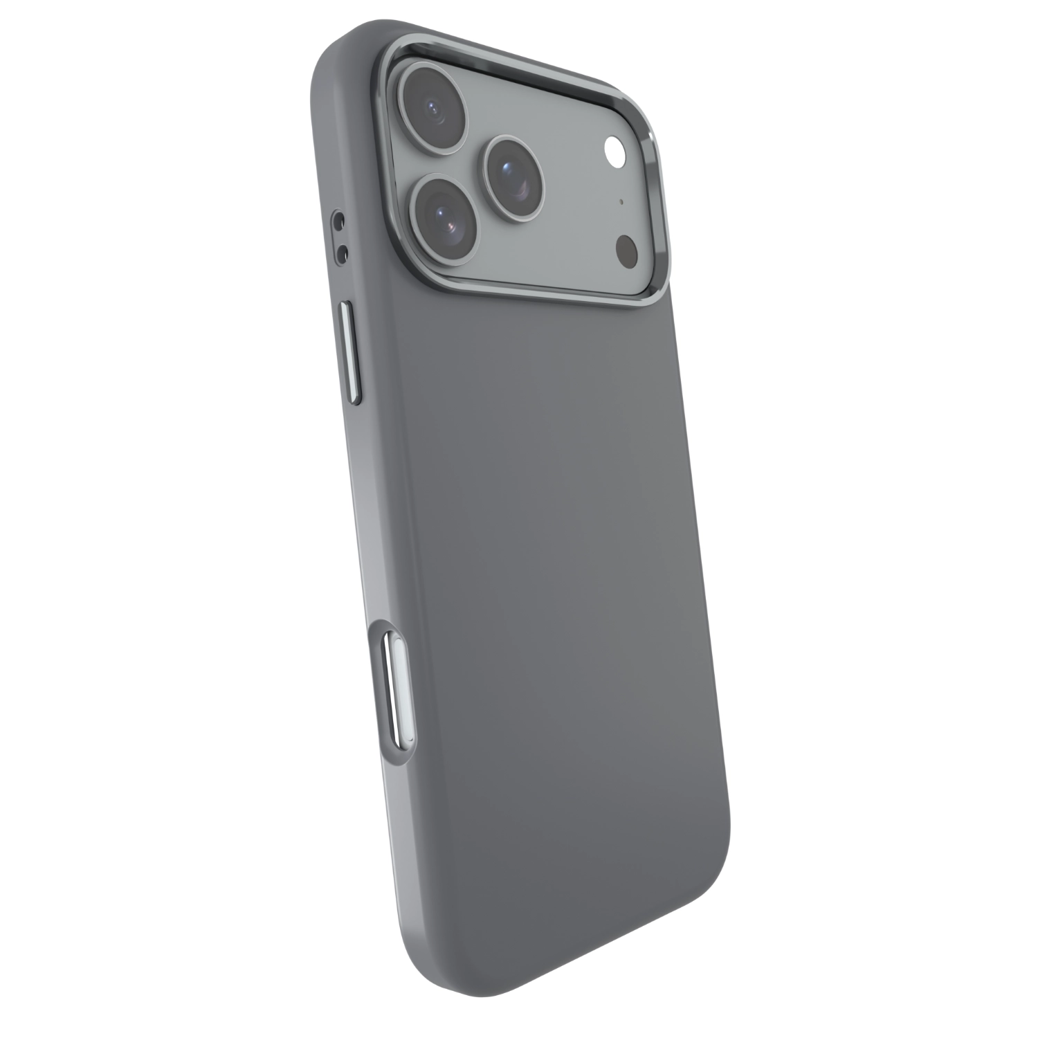 Picasee Premium case s MagSafe pro Apple iPhone 17 Pro Max - Vlastné gravírovanie - Šedá