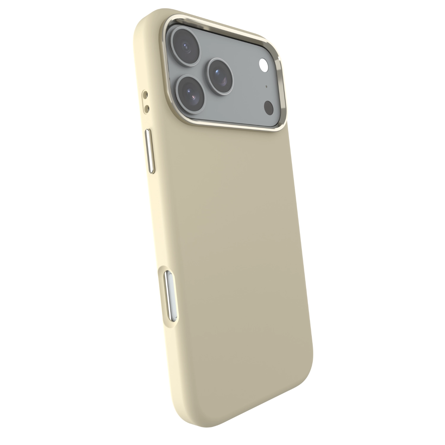 Picasee Premium case s MagSafe pro Apple iPhone 17 Pro Max - Vlastné gravírovanie - Béžová