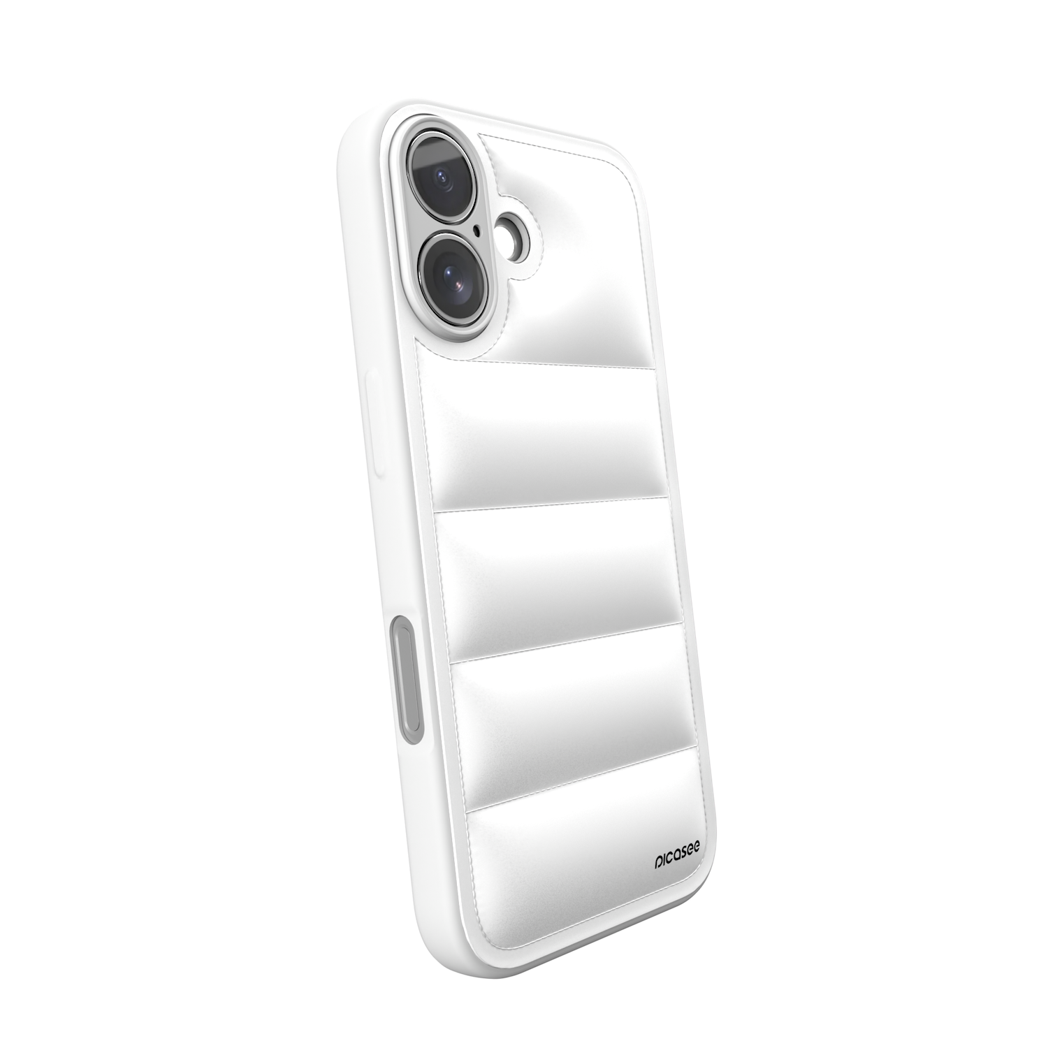 Picasee Puffer case pro Apple iPhone 17 - Picasee Puffer - Biela