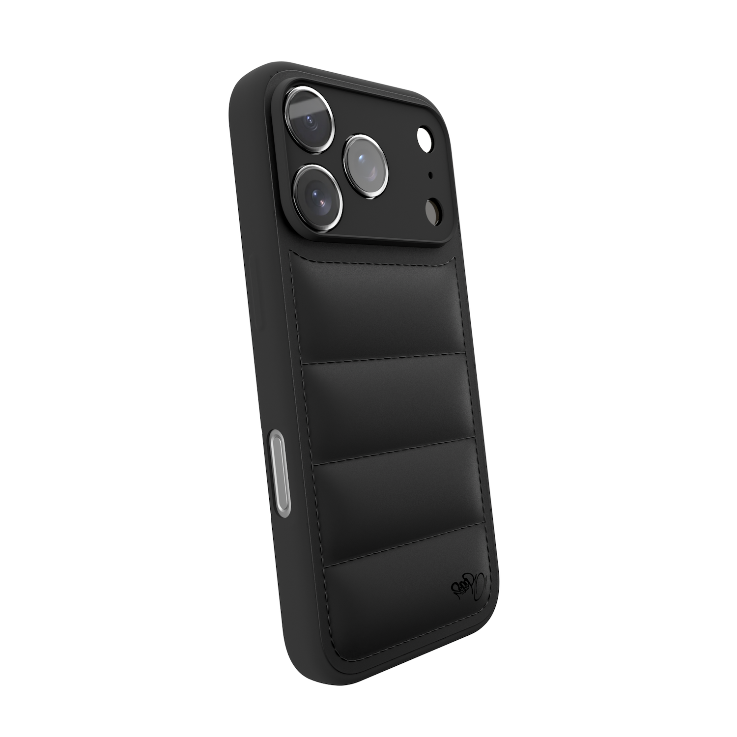 Picasee Puffer case pro Apple iPhone 17 Pro - Separ Puffer - Čierna