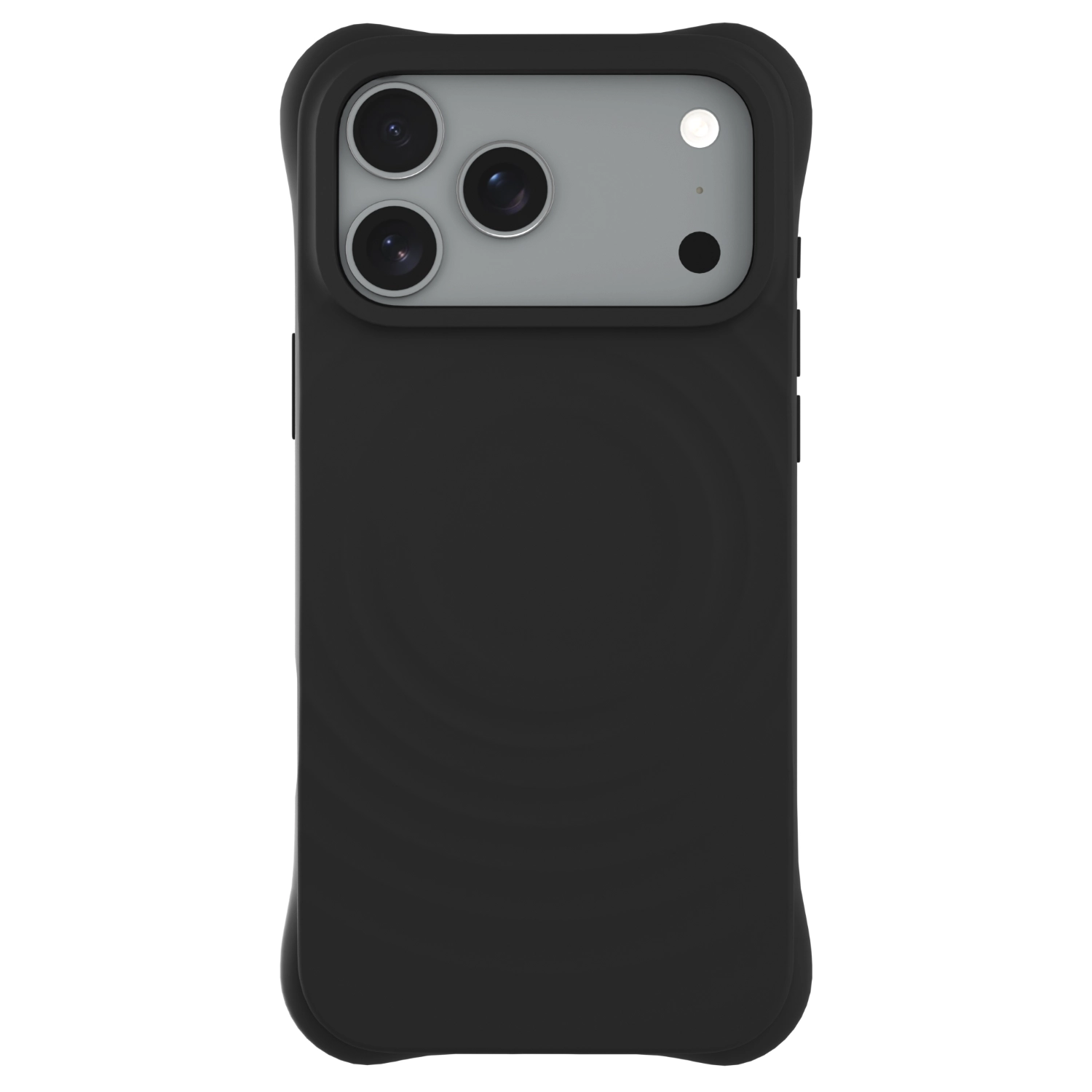 PShock-proof case s MagSafe Apple iPhone 17 Pro Max - Vlastné gravírovanie - Čierna