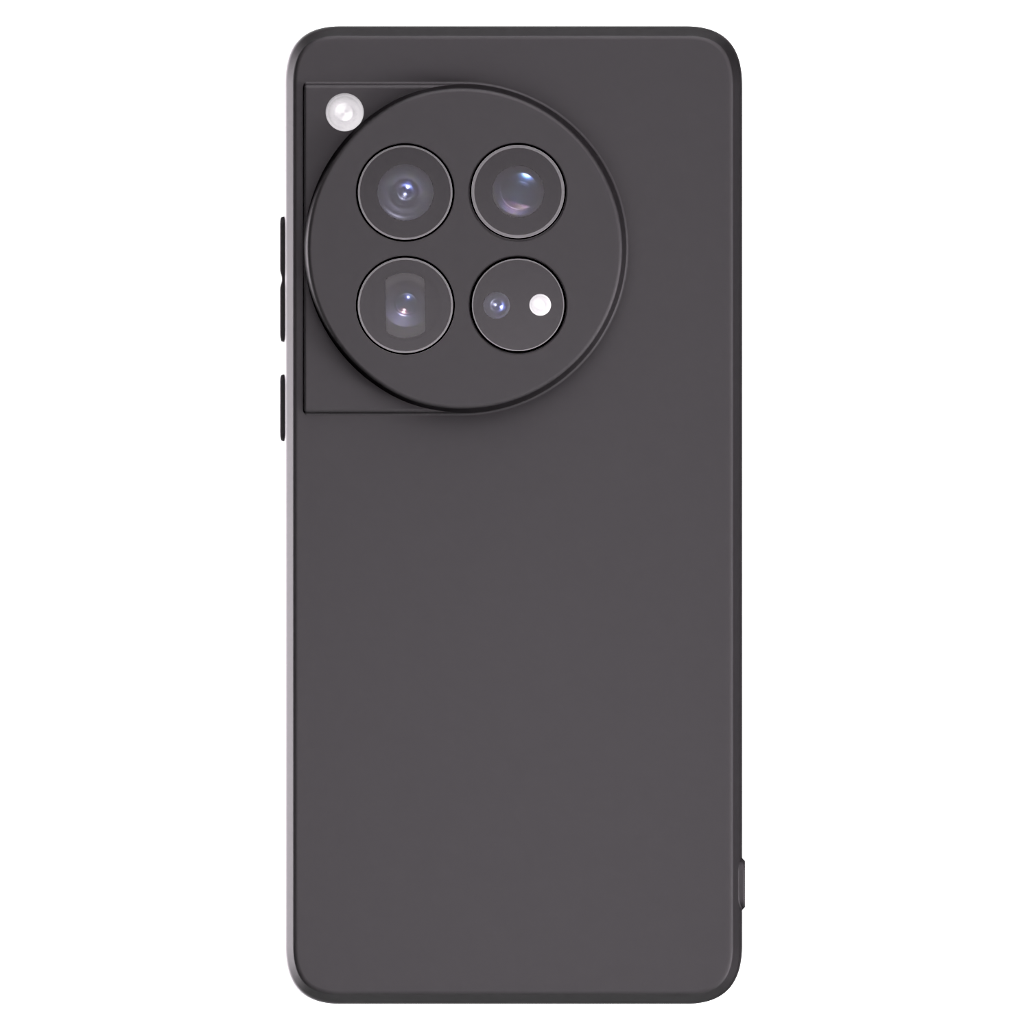 Picasee silikónový čierny obal pre OnePlus 12 5G - Vlastný fotka/motiv
