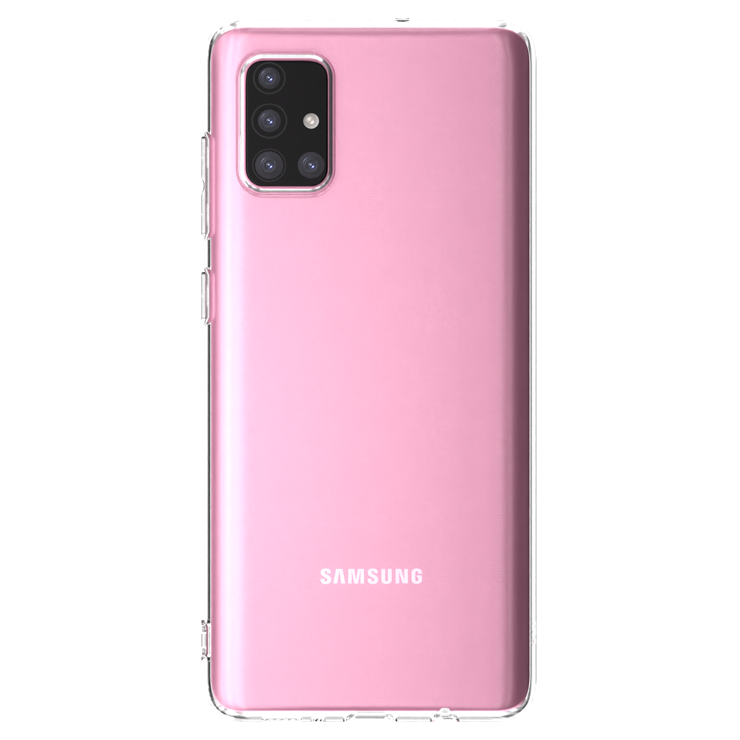 Picasee silikónový prehľadný obal pre Samsung Galaxy A71 A715F - Vlastný fotka/motiv