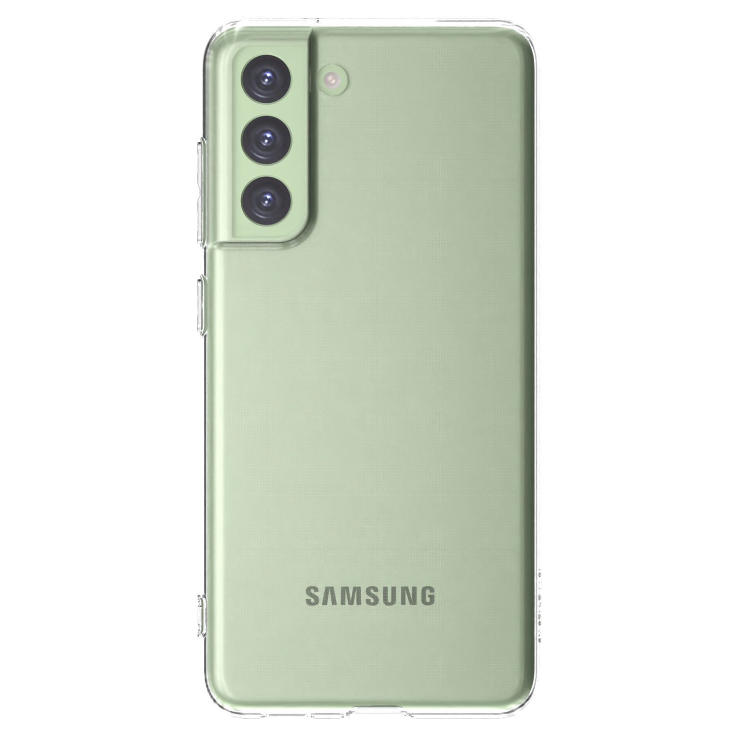 Picasee silikónový prehľadný obal pre Samsung Galaxy S21 FE 5G - Vlastný fotka/motiv