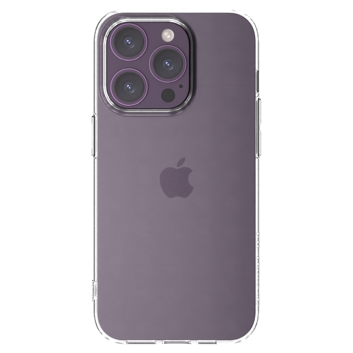 Picasee silikónový prehľadný obal pre Apple iPhone 14 Pro - Vlastný fotka/motiv