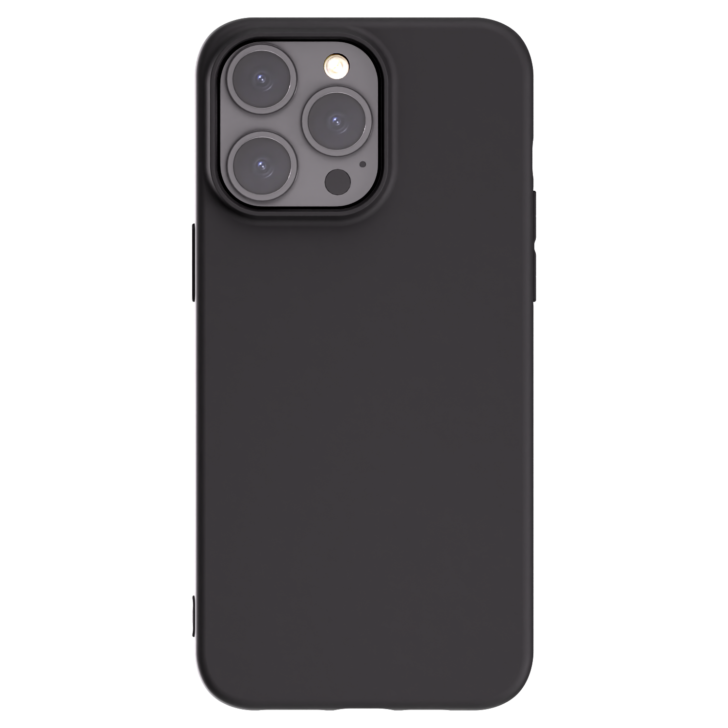 Picasee silikónový čierny obal pre Apple iPhone 15 Pro Max - Vlastný fotka/motiv