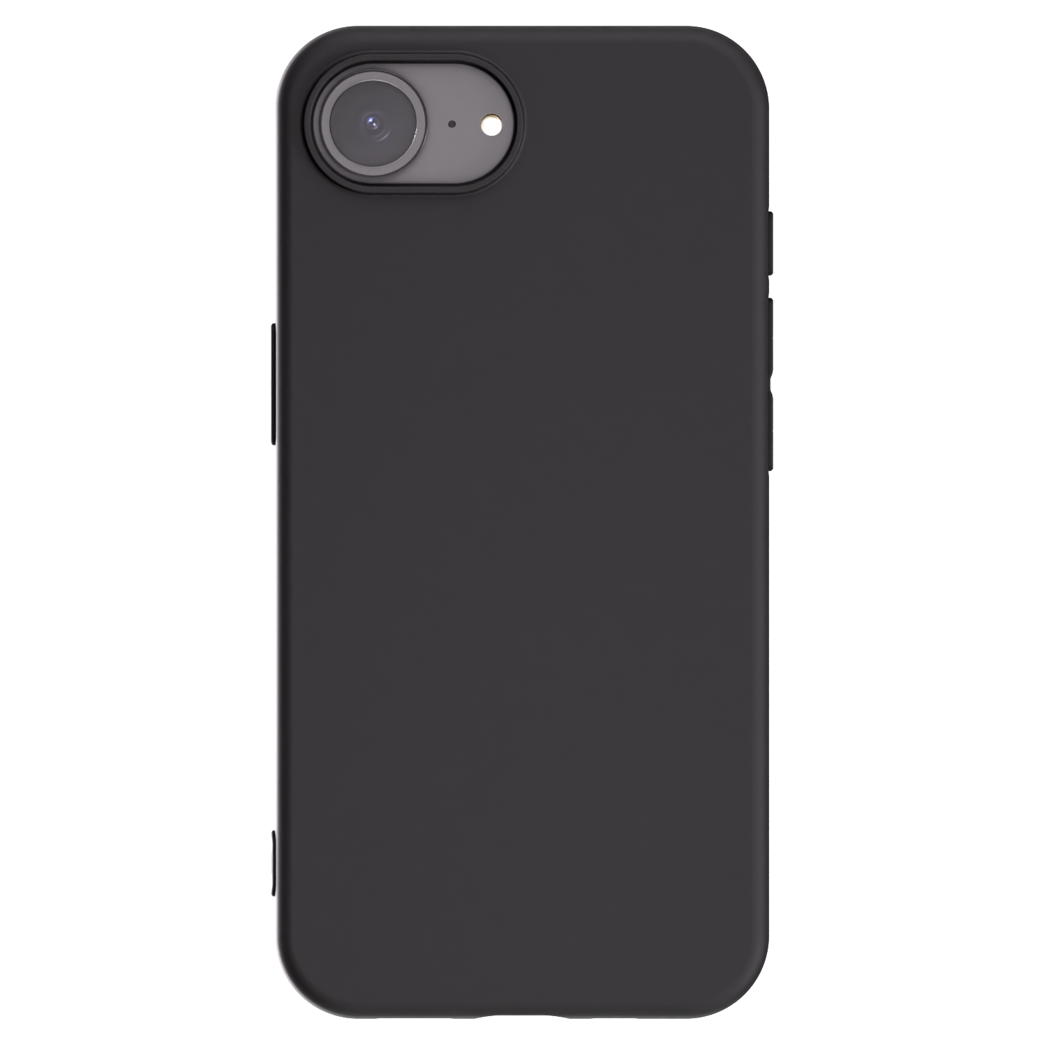 Picasee silikónový čierny obal pre Apple iPhone 16e - Vlastný fotka/motiv