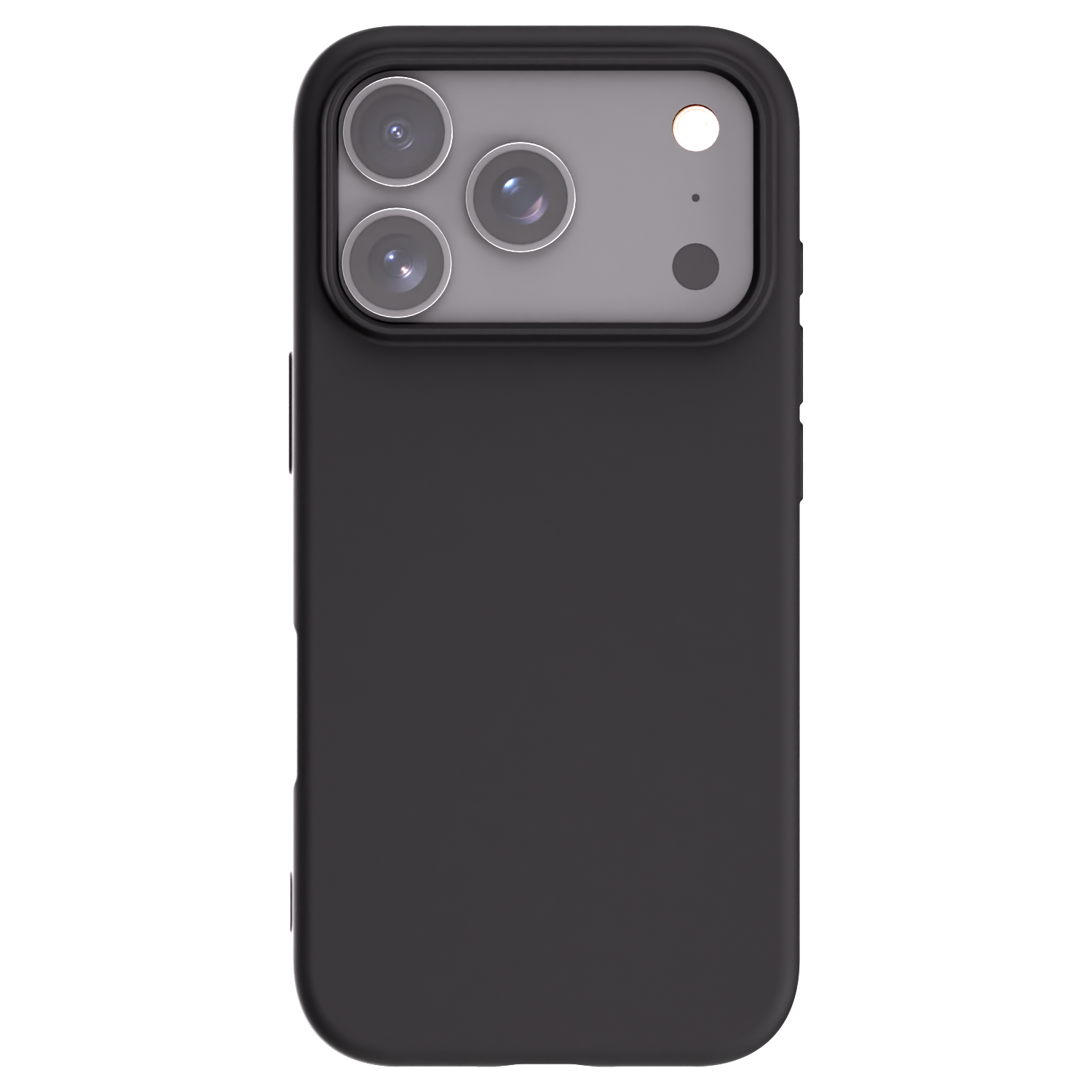 Picasee silikónový čierny obal pre Apple iPhone 17 Pro - Vlastný fotka/motiv