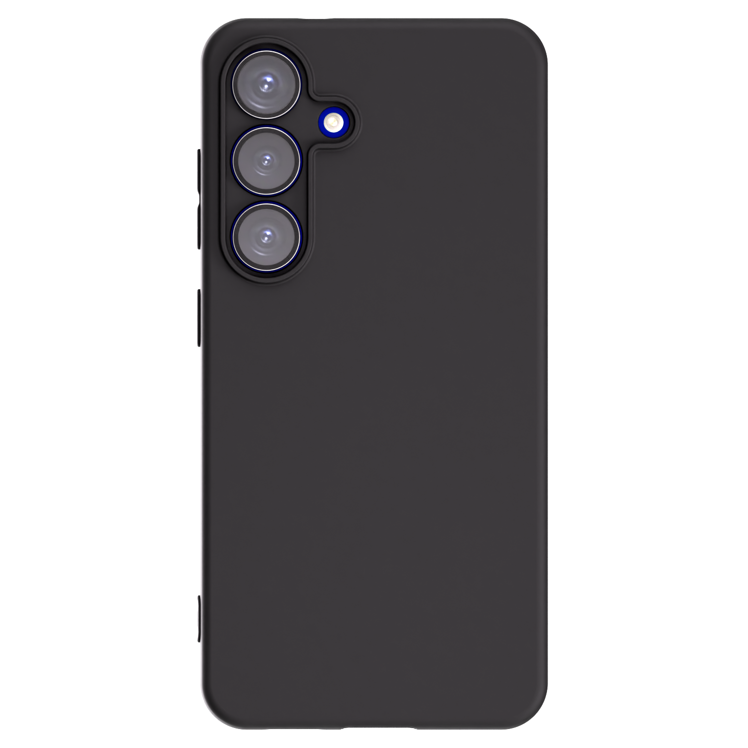 Picasee silikónový čierny obal pre Samsung Galaxy S25 5G - Vlastný fotka/motiv