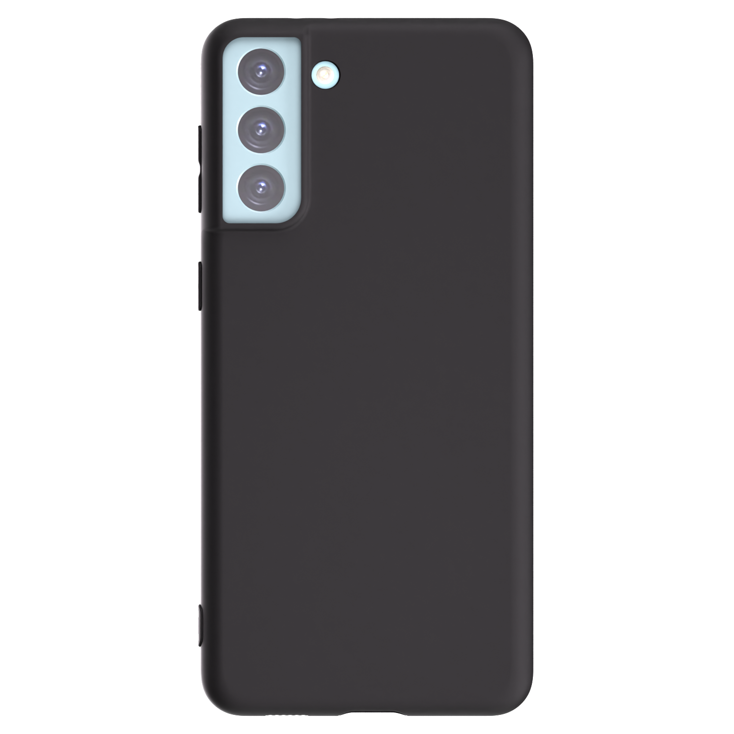 Picasee silikónový čierny obal pre Samsung Galaxy S21+ 5G G996F - Vlastný fotka/motiv