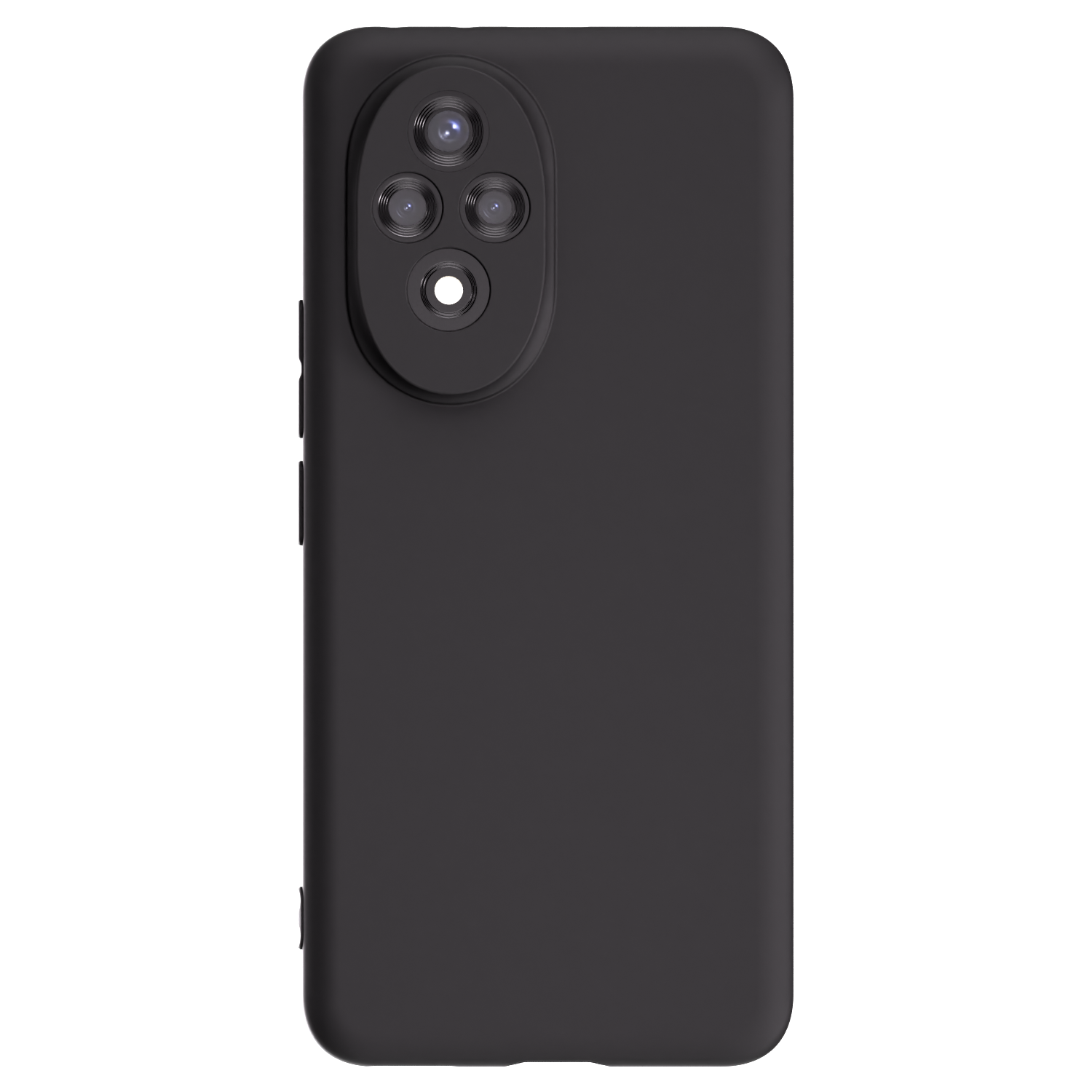 Picasee silikónový čierny obal pre Honor 200 5G - Vlastný fotka/motiv
