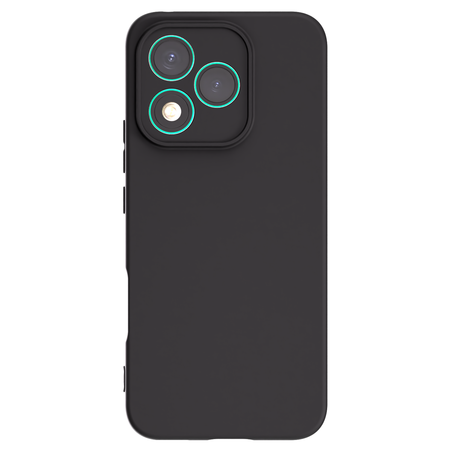 Picasee silikónový čierny obal pre Honor 400 Lite 5G - Vlastný fotka/motiv