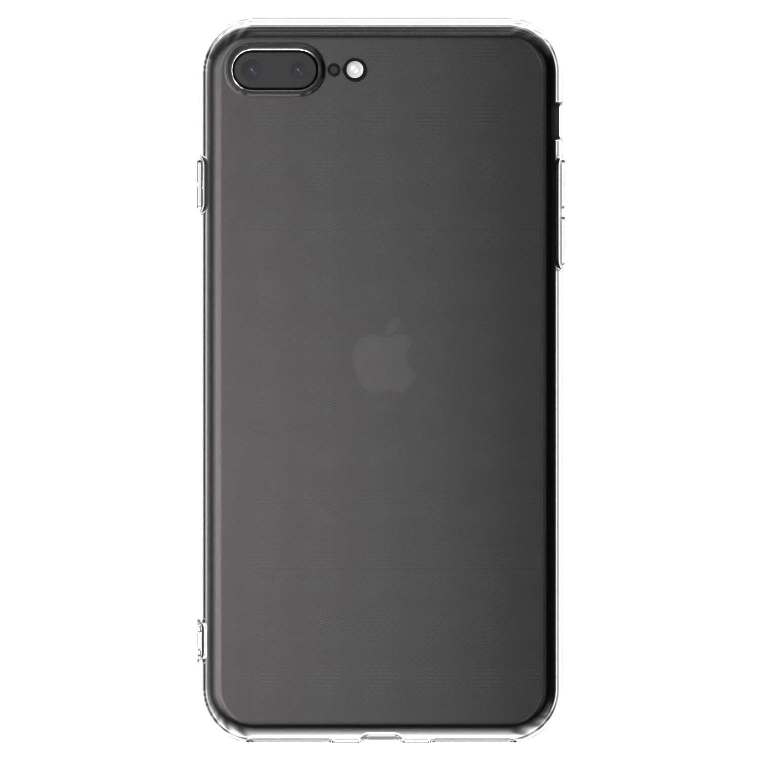 Picasee silikónový prehľadný obal pre Apple iPhone 7 Plus - Vlastný fotka/motiv