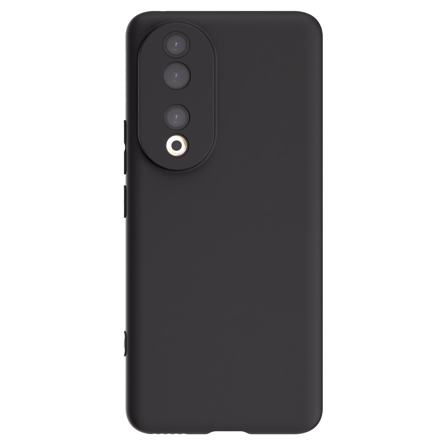 Picasee silikónový čierny obal pre Honor 90 5G - Vlastný fotka/motiv