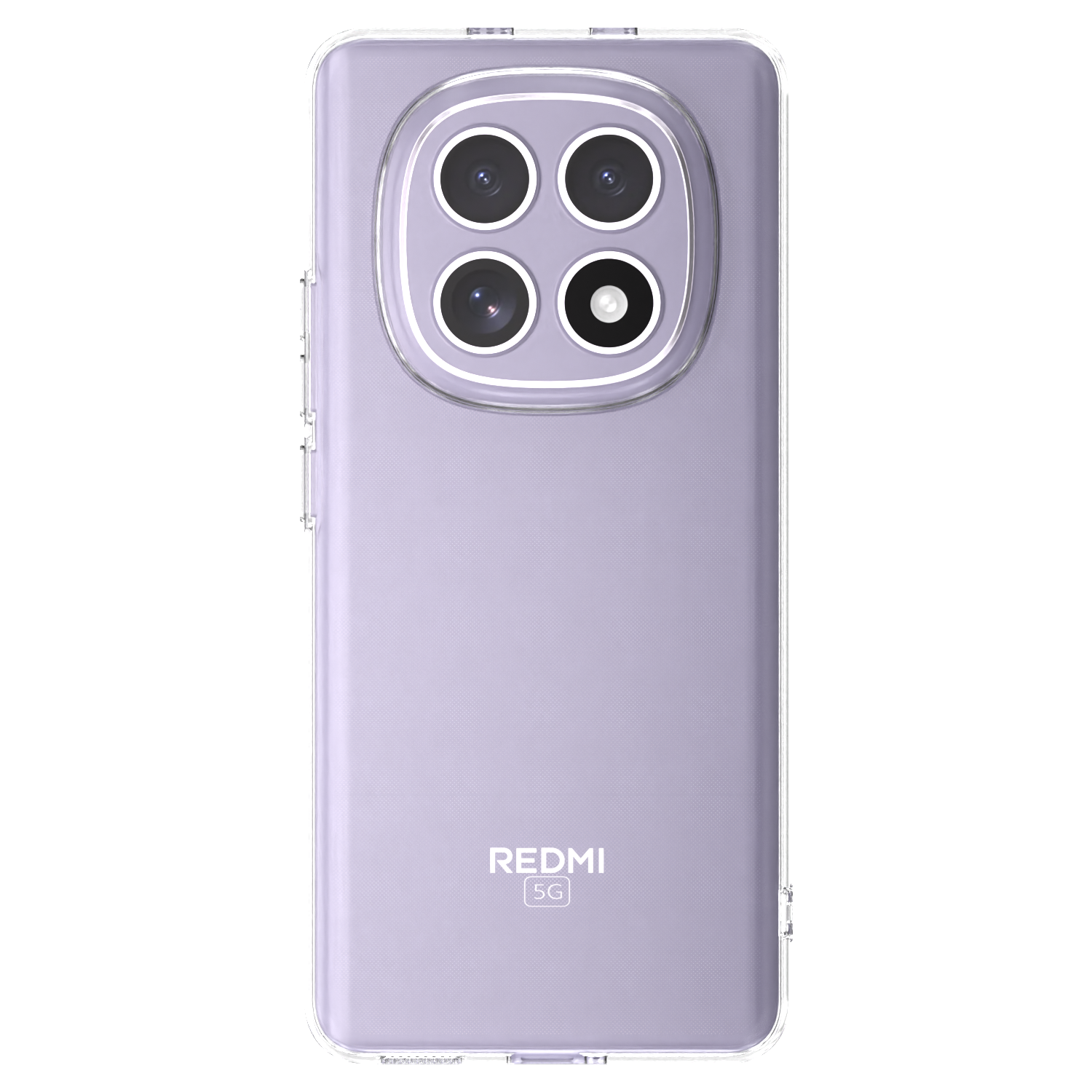 Picasee silikónový prehľadný obal pre Xiaomi Redmi Note 15 - Vlastný fotka/motiv