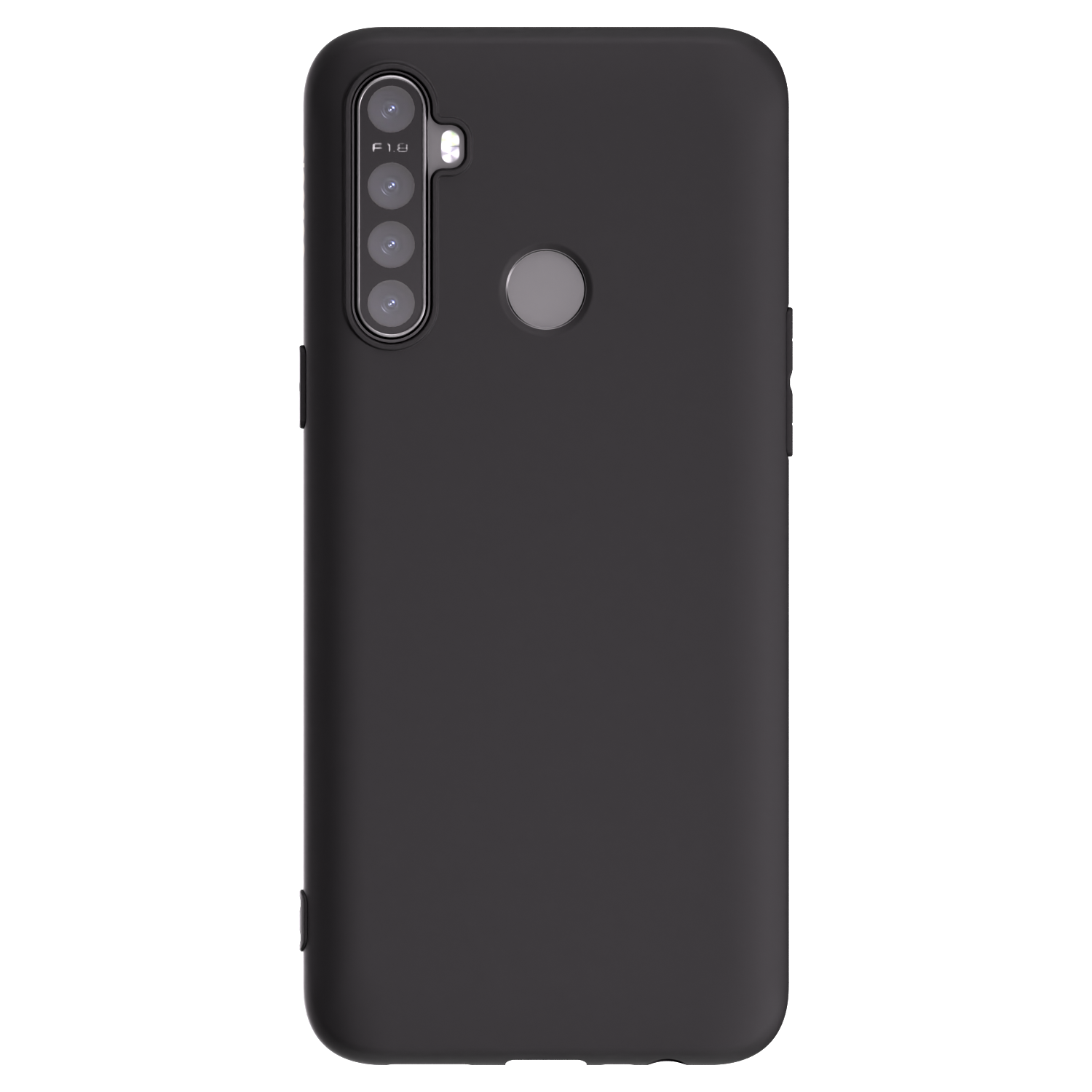 Picasee silikónový čierny obal pre Realme 6i - Vlastný fotka/motiv