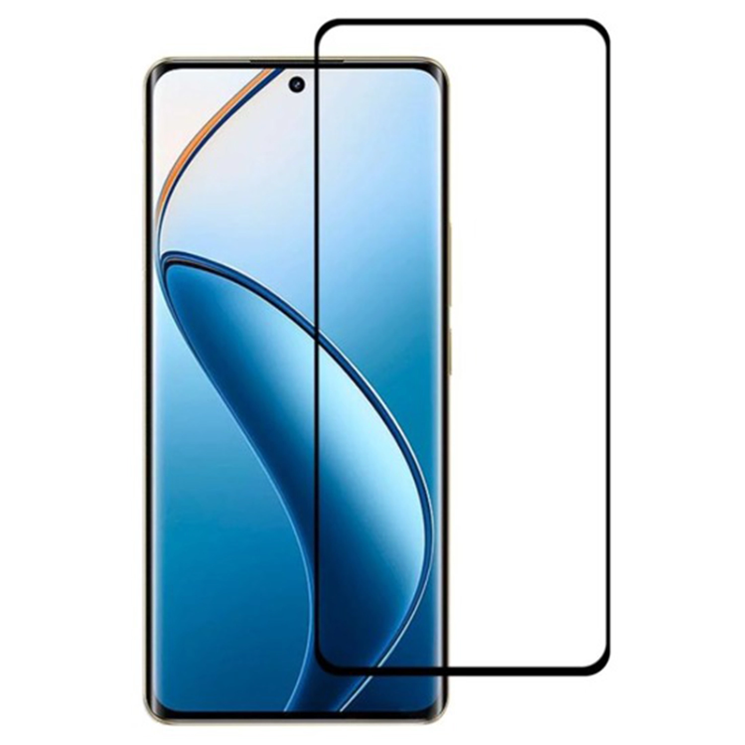 3x Picasee 3D ochranné tvrdené sklo s rámčekom pre Xiaomi Redmi 15C 5G - čierné - 2+1 zdarma