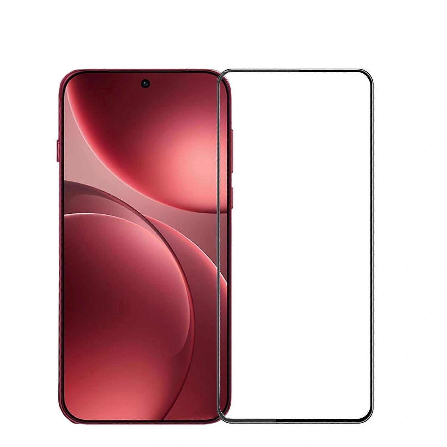 Picasee 3D ochranné tvrdené sklo s rámčekom pre OPPO Find X9 - čierné