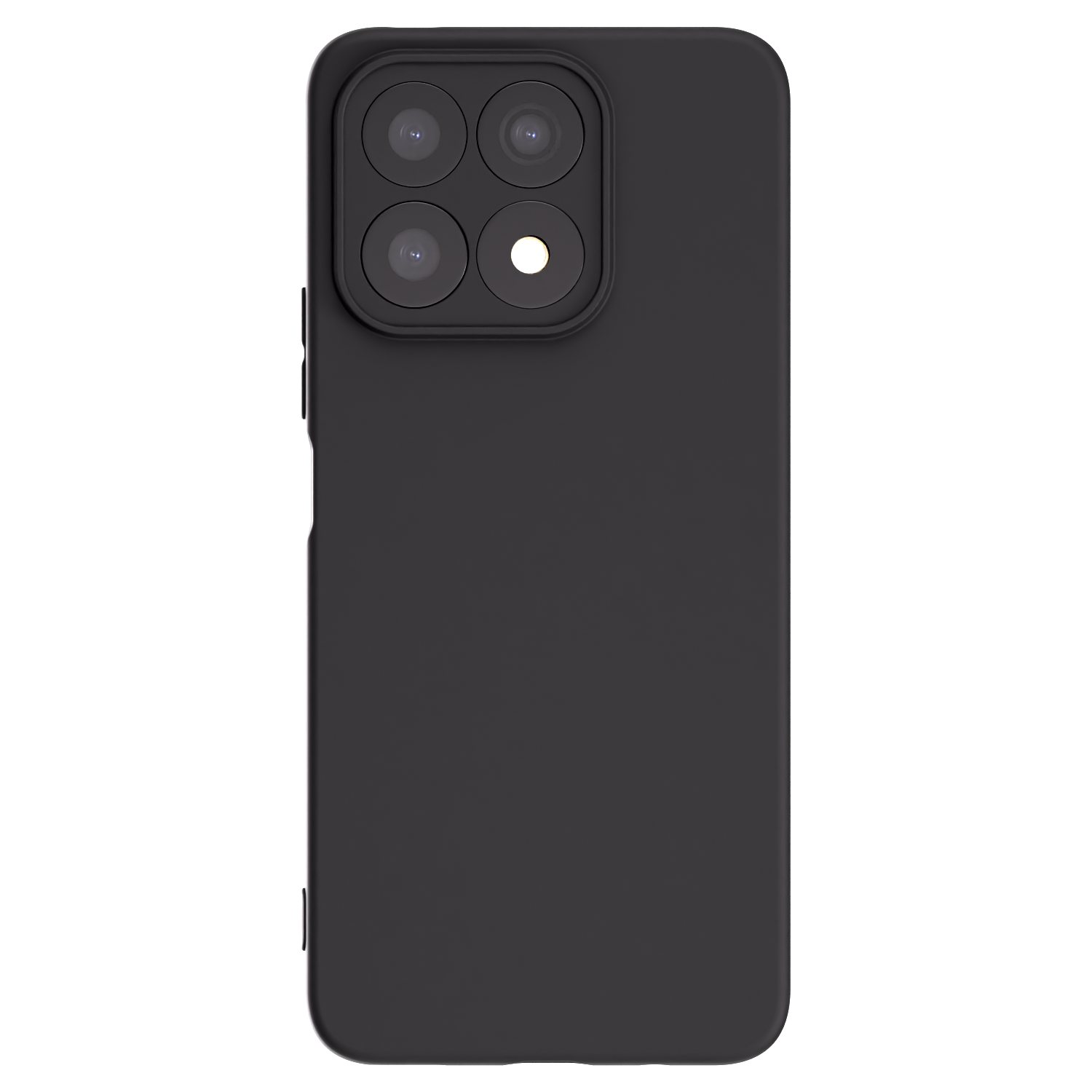 Picasee silikónový čierny obal pre Honor X8a - Vlastný fotka/motiv