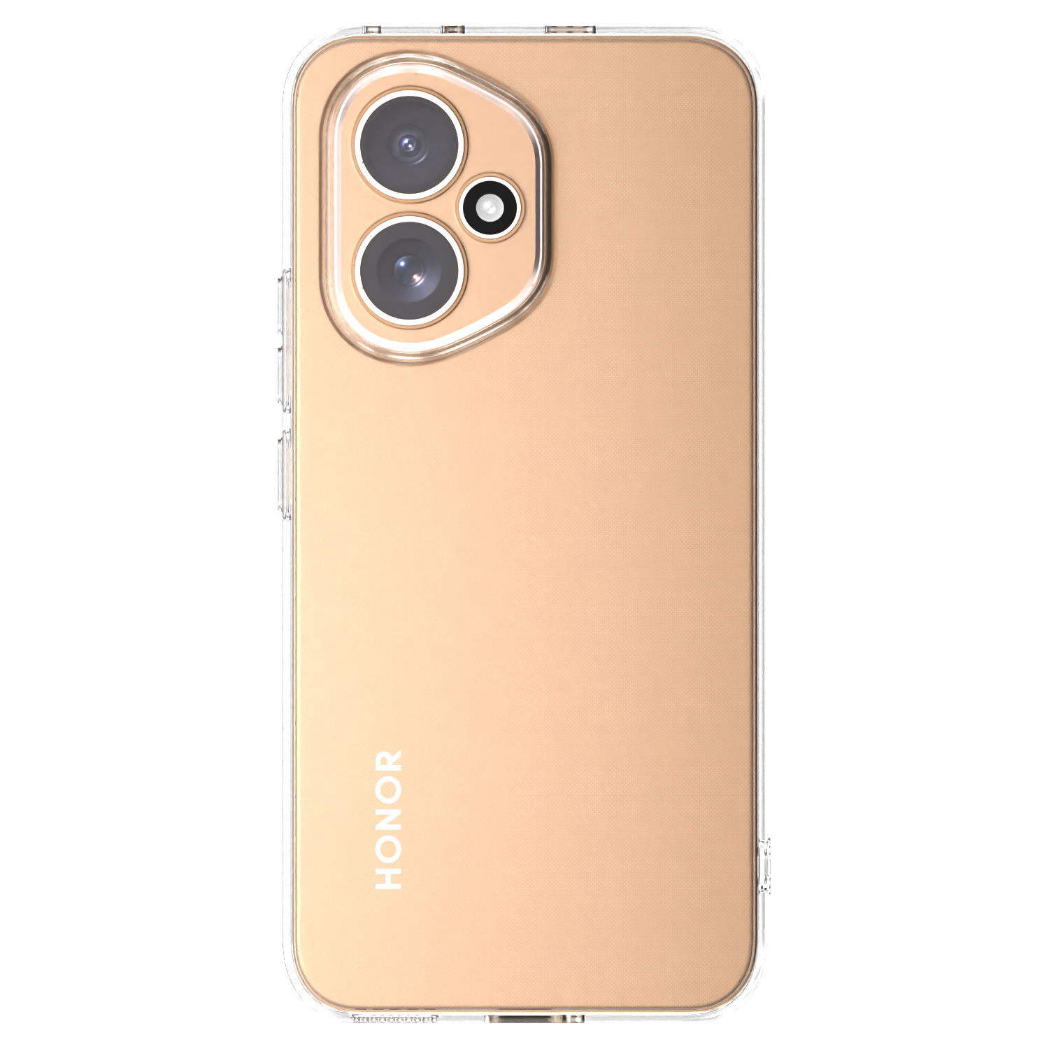 Picasee silikónový prehľadný obal pre Honor 400 5G - Vlastný fotka/motiv