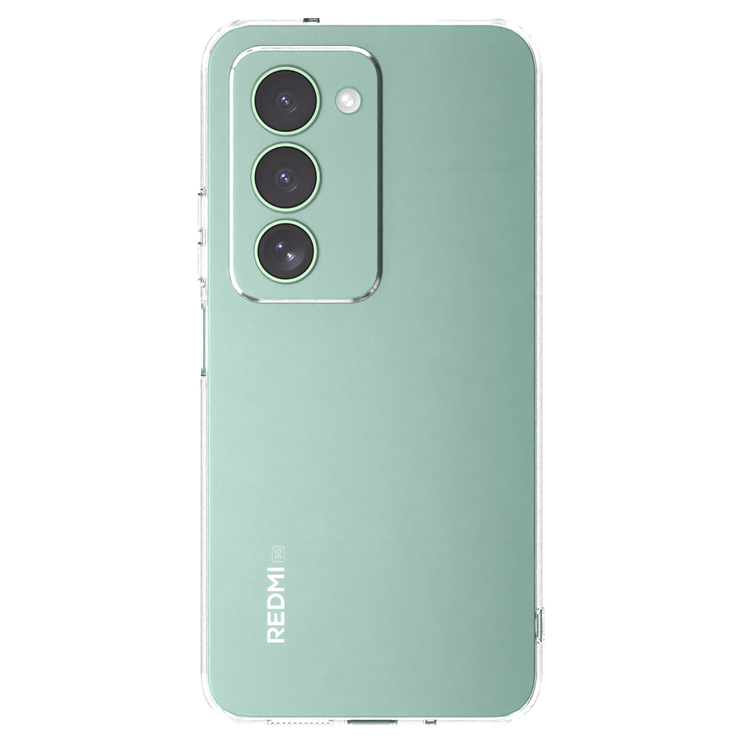 Picasee silikónový prehľadný obal pre Xiaomi Redmi 15 5G - Vlastný fotka/motiv