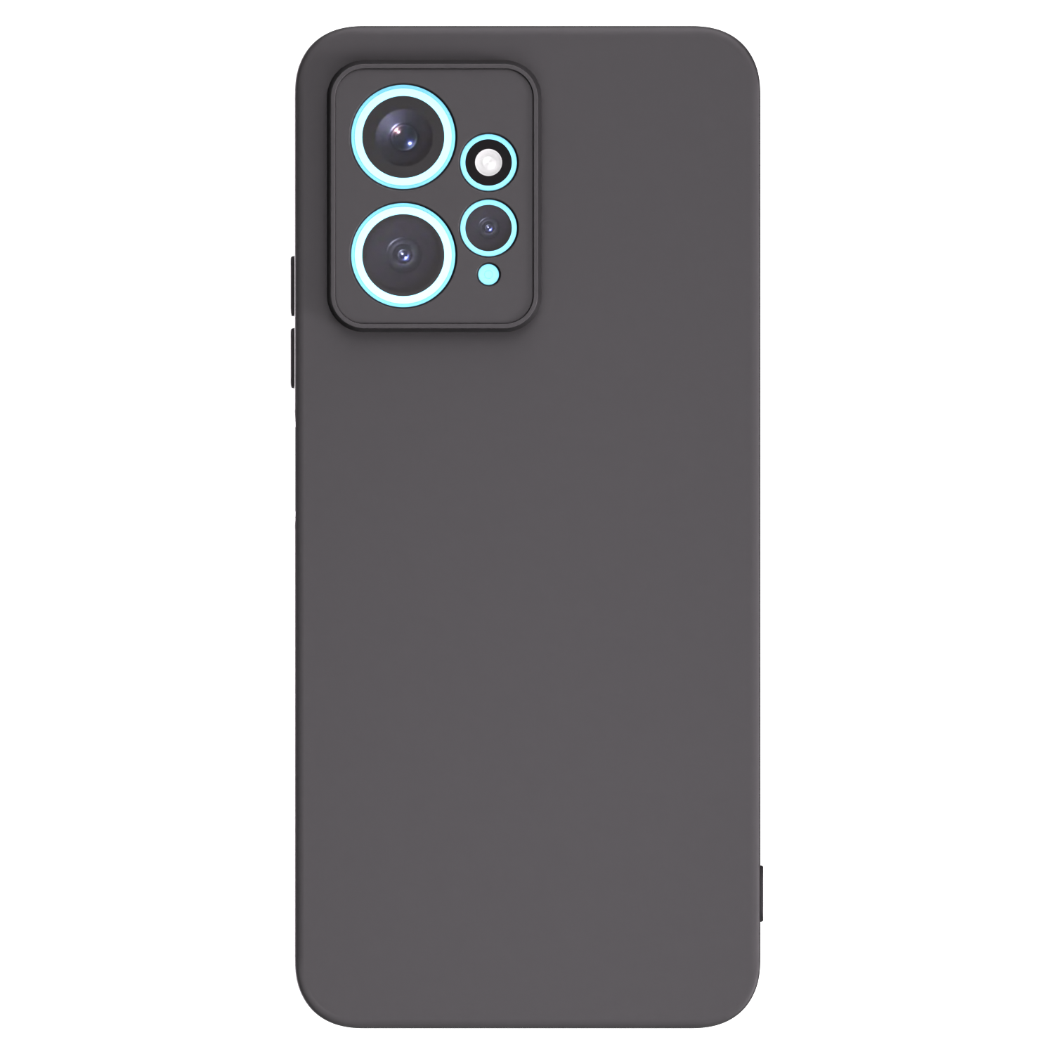 Picasee silikónový čierny obal pre Xiaomi Redmi Note 12 4G - Vlastný fotka/motiv