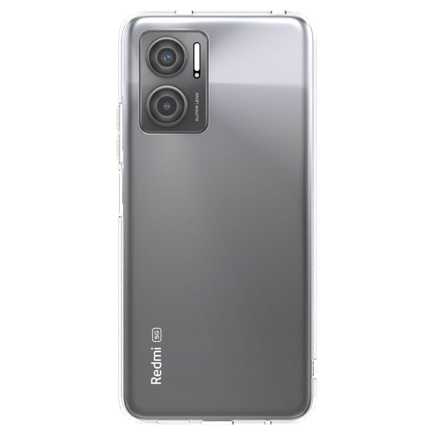 Picasee silikónový prehľadný obal pre Xiaomi Redmi 10 5G - Vlastný fotka/motiv