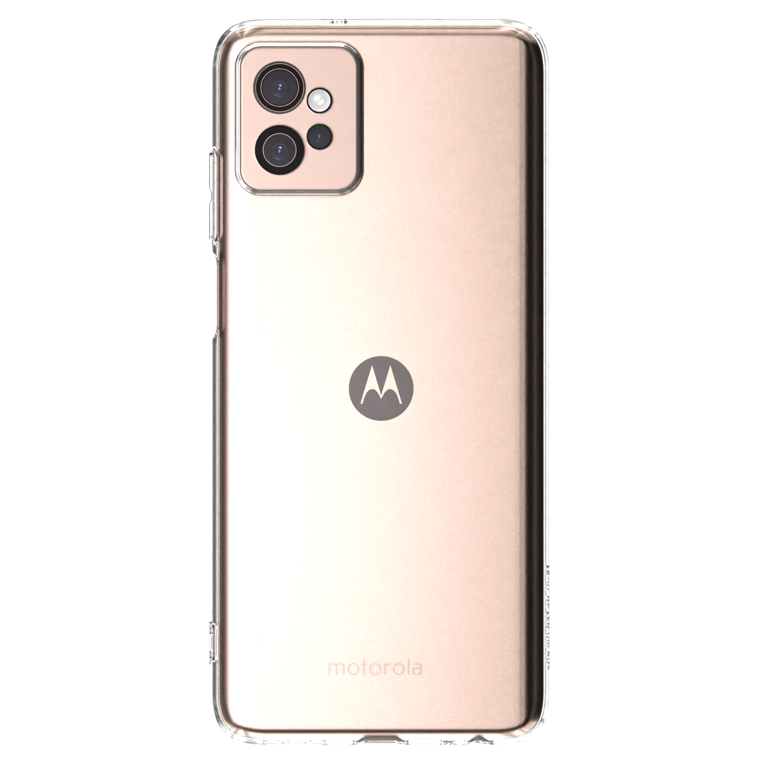 Picasee silikónový prehľadný obal pre Motorola Moto G32 - Vlastný fotka/motiv